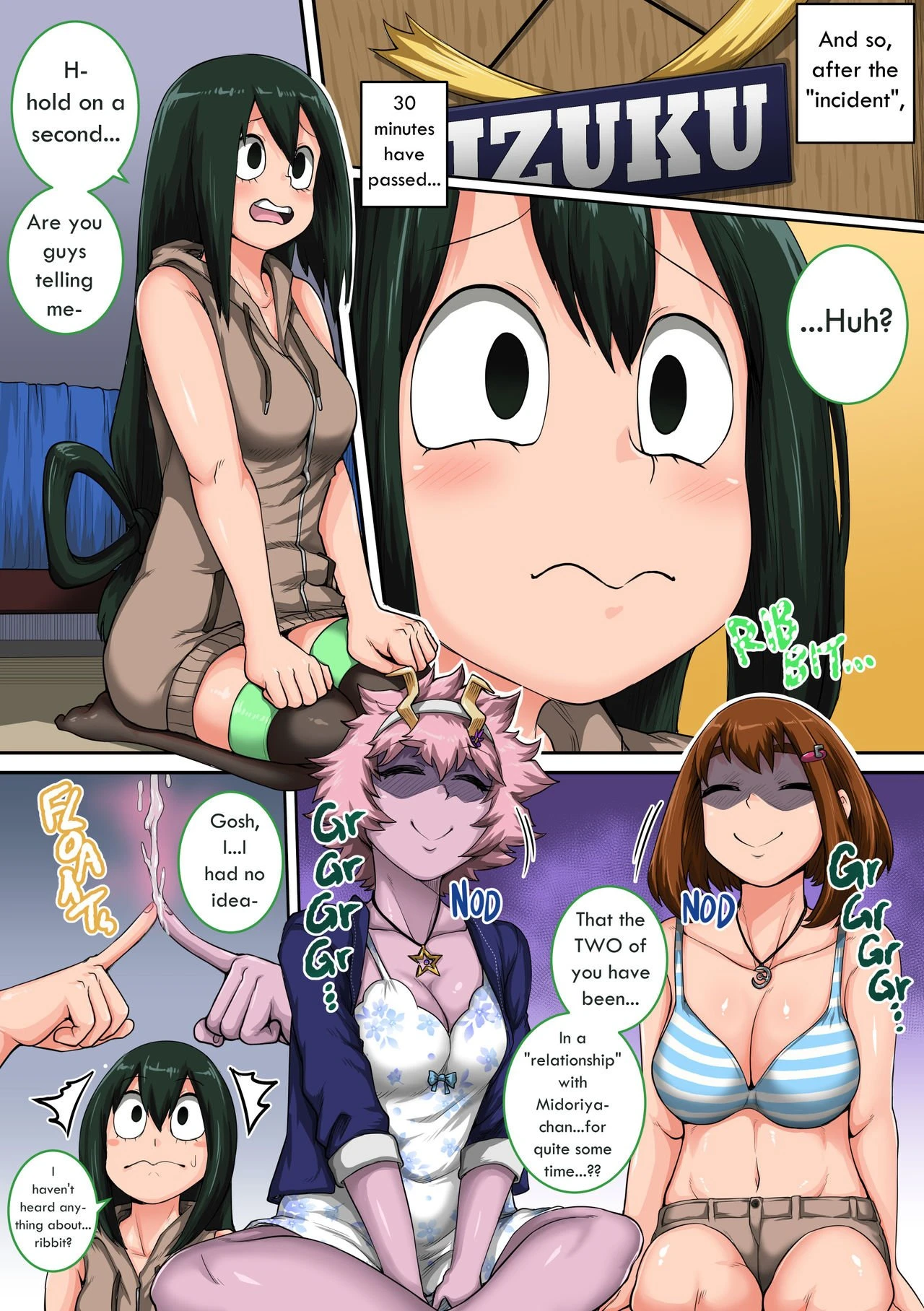 Boku no Harem Academia: 6-wa "Harem no Hajimari" porn comic picture 3