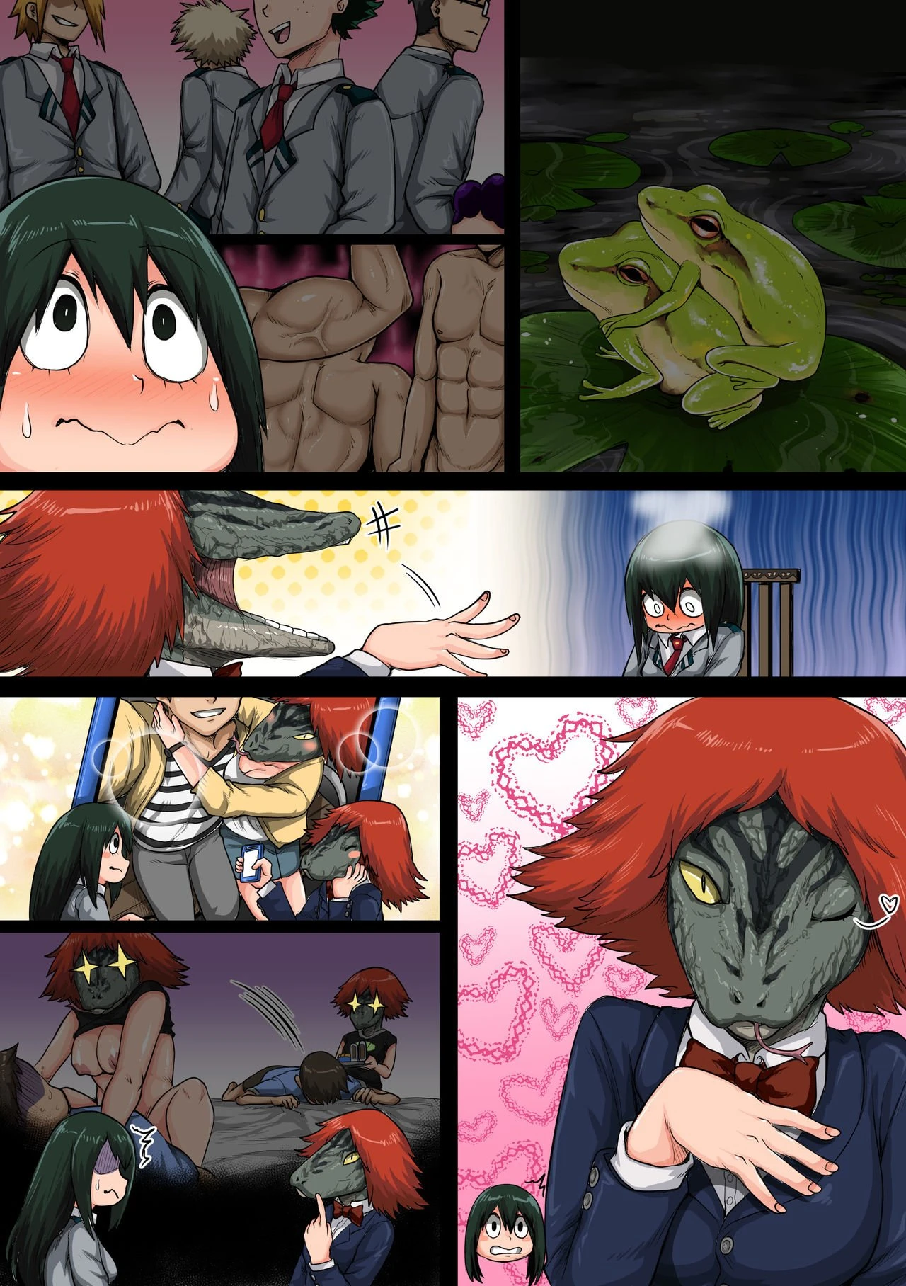 Boku no Harem Academia: 6-wa "Harem no Hajimari" porn comic picture 91