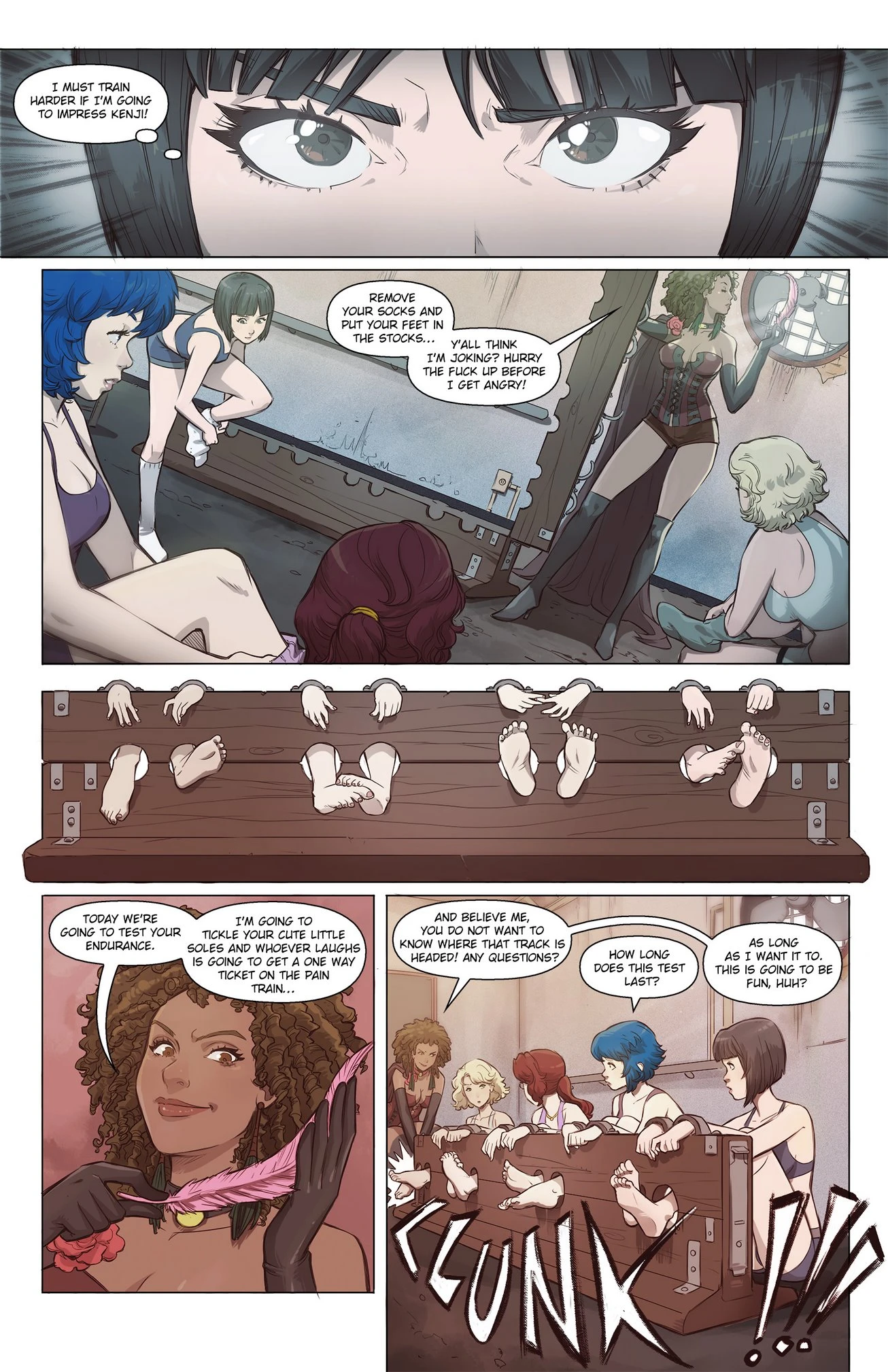 Bondage Games porn comic picture 10