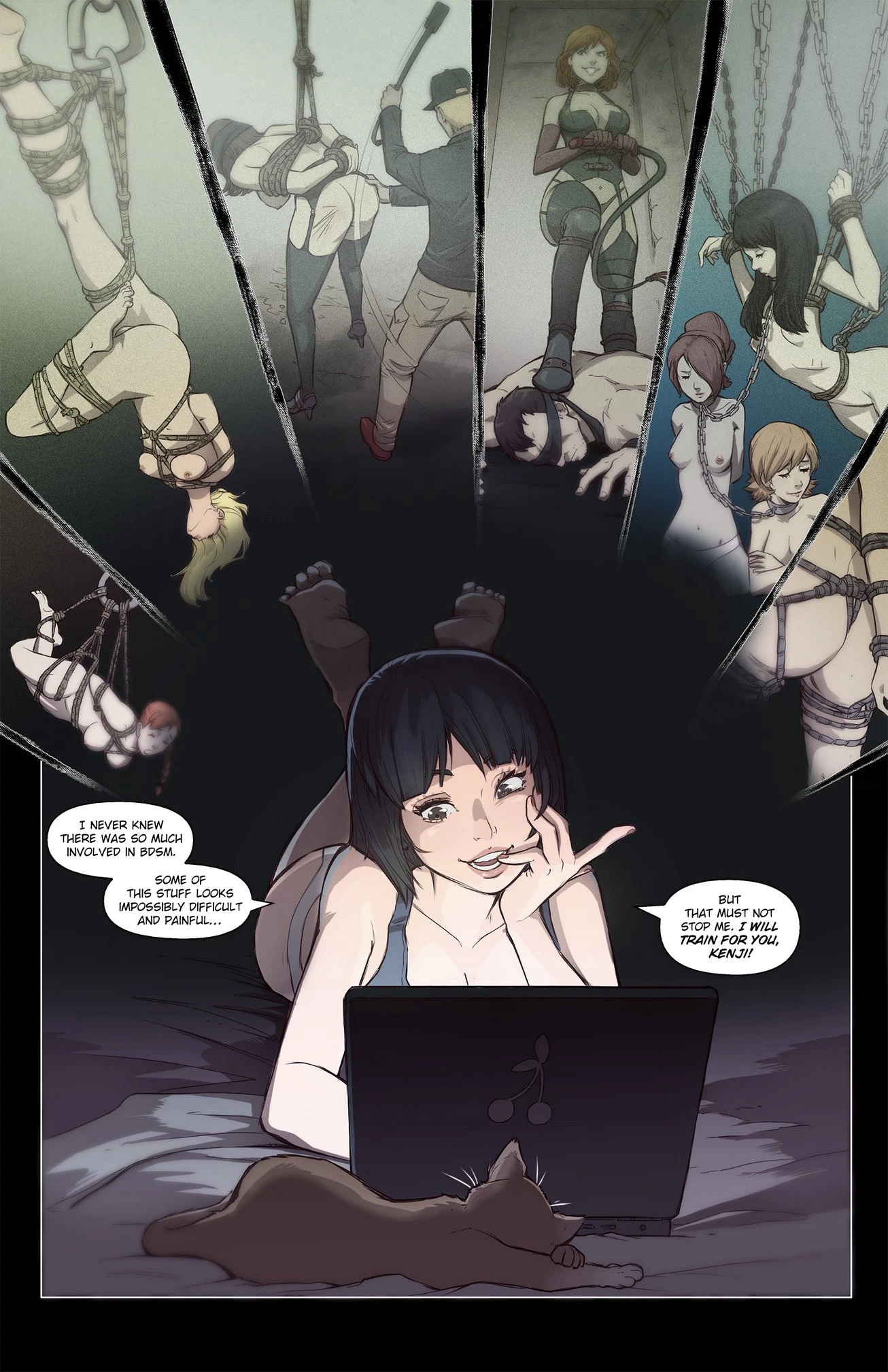 Bondage Games porn comic picture 4
