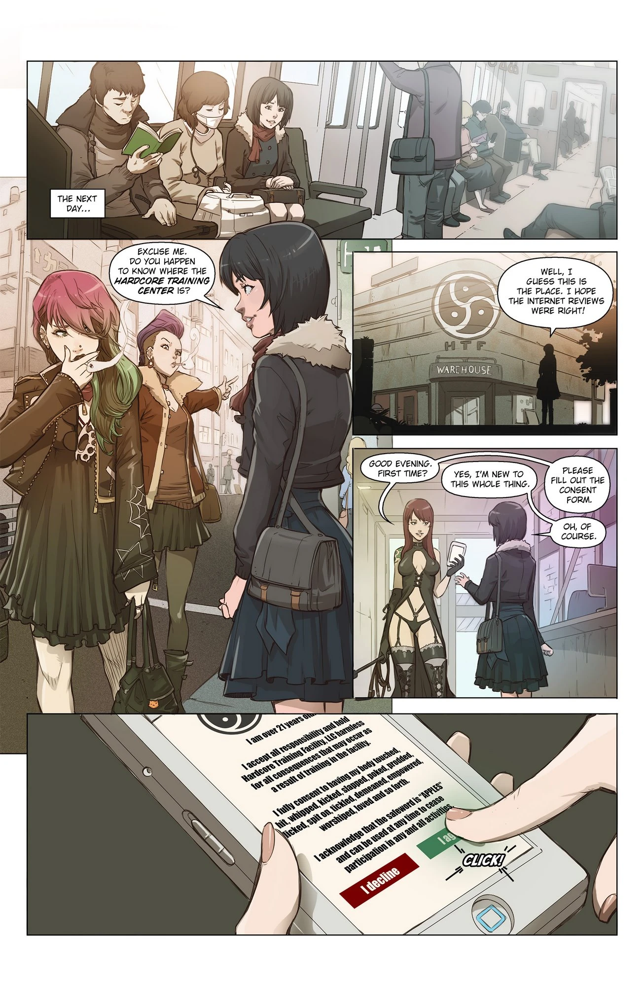 Bondage Games porn comic picture 5