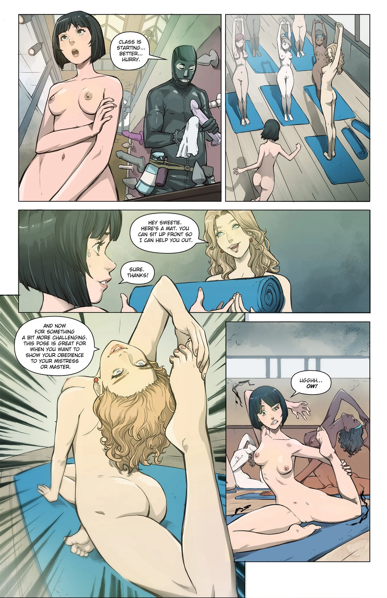 Bondage Games porn comic picture 7