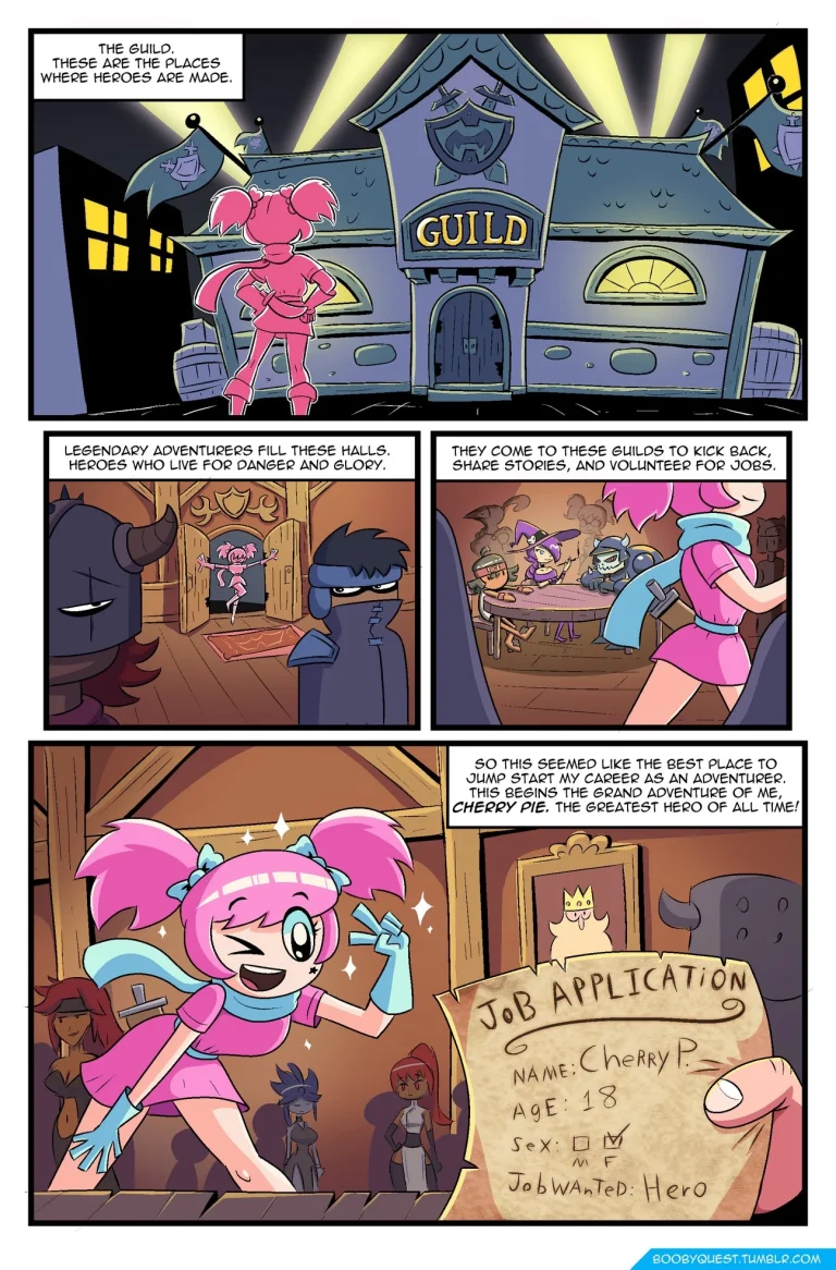 Booby Quest 3 porn comic picture 1