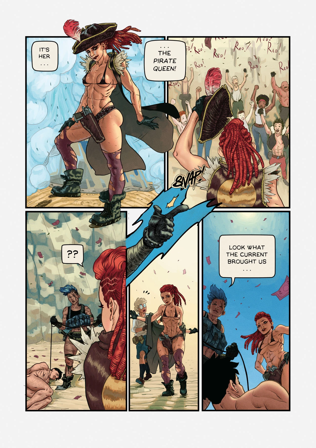 Booty Island porn comic picture 9