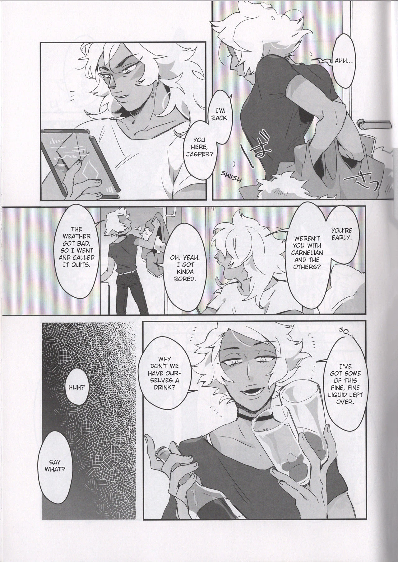 BORDER LINE porn comic picture 5