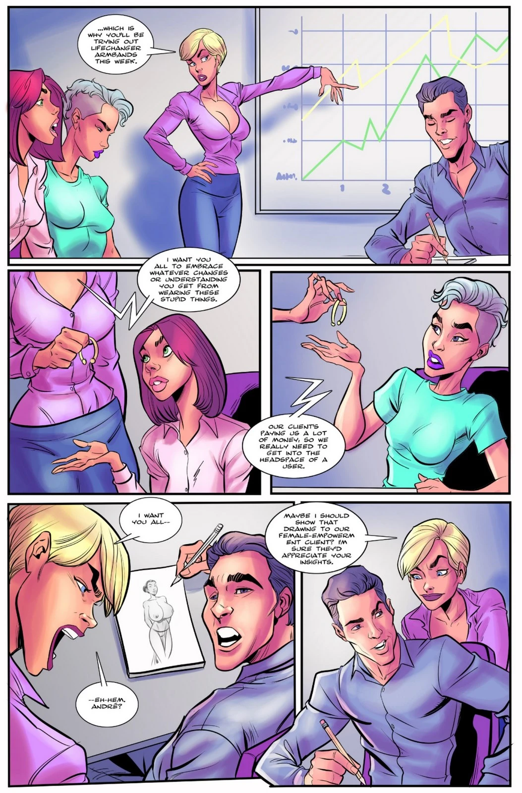 Boss Bitch porn comic picture 3