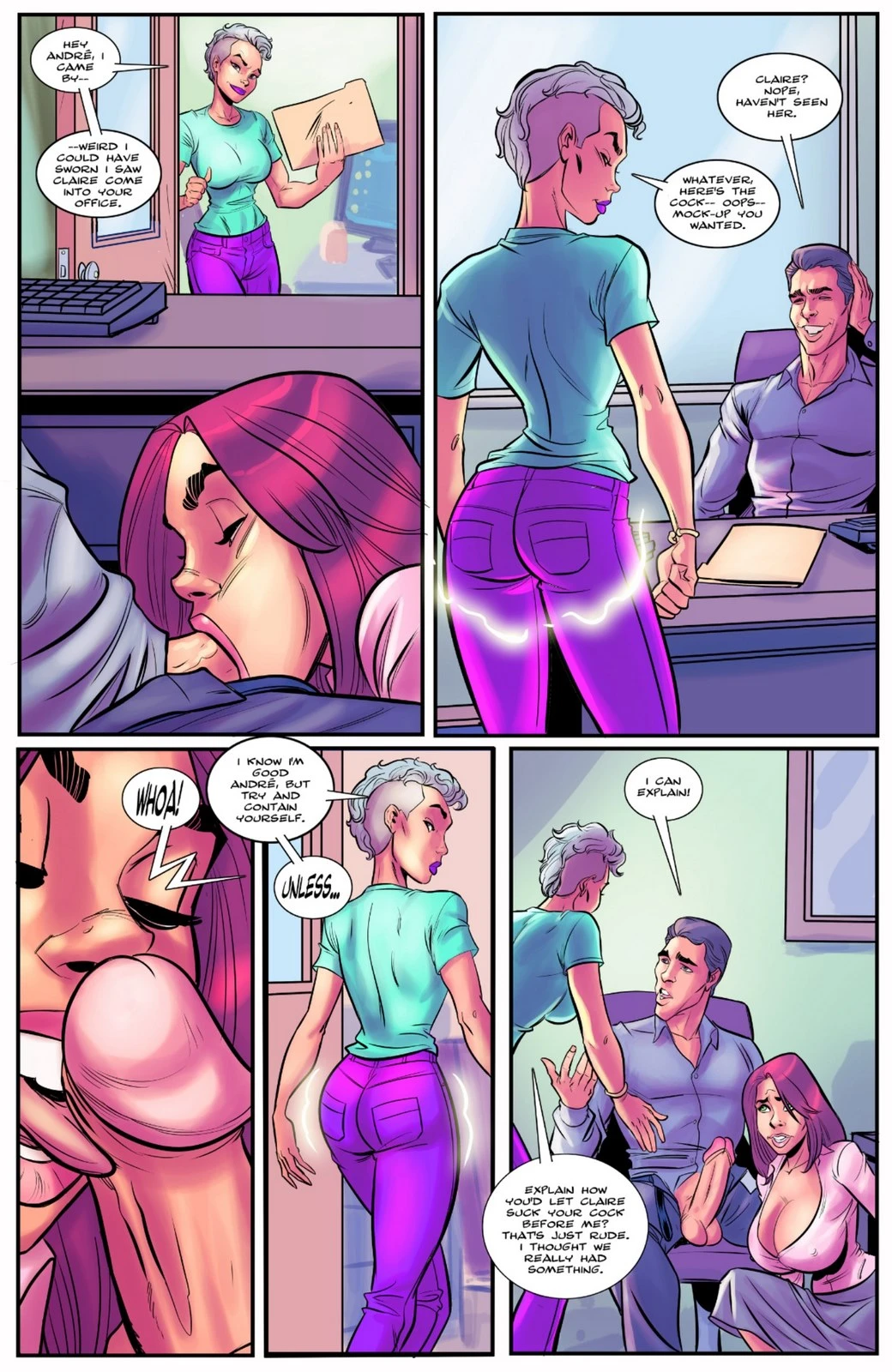 Boss Bitch porn comic picture 7