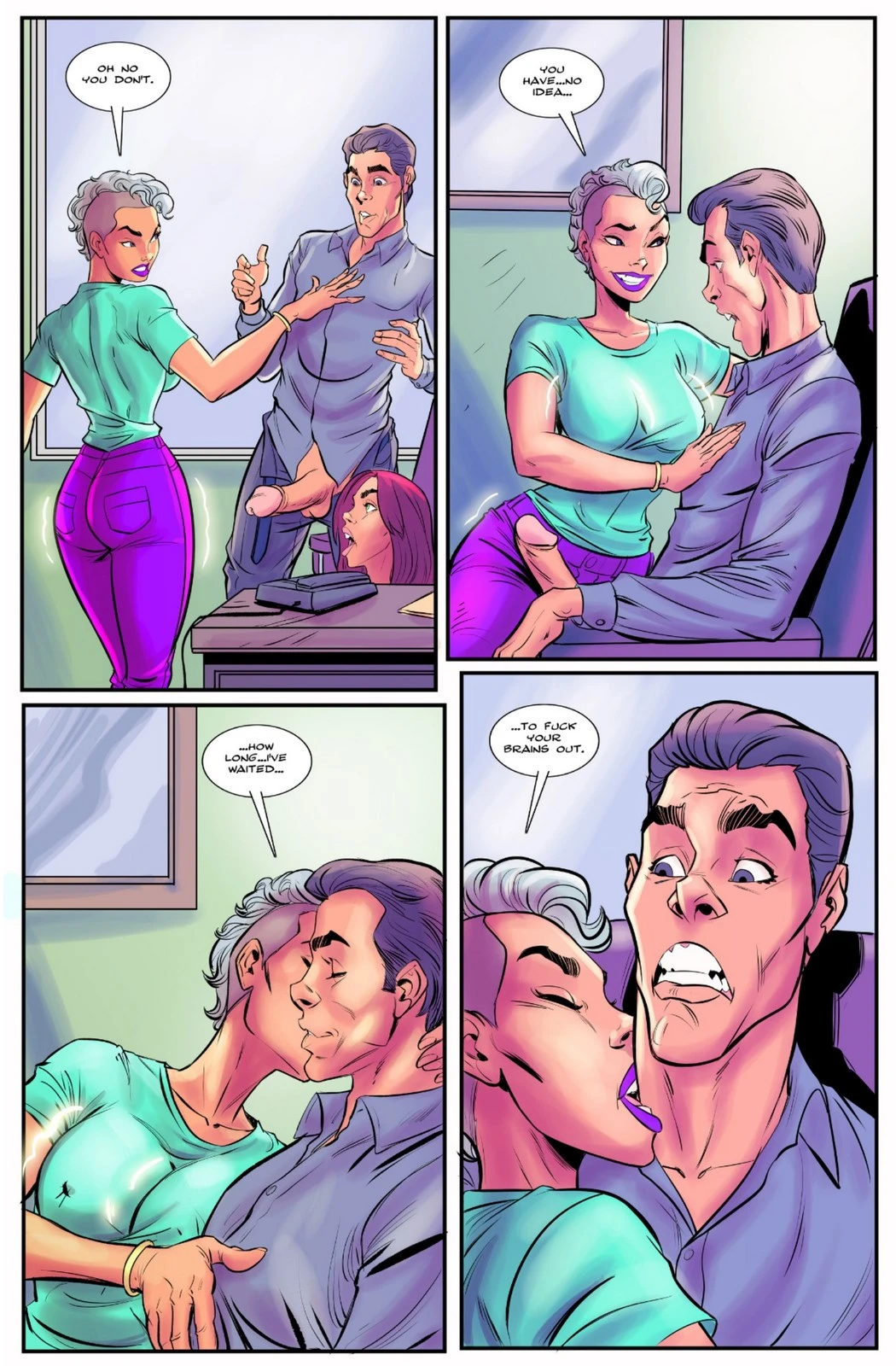 Boss Bitch porn comic picture 8