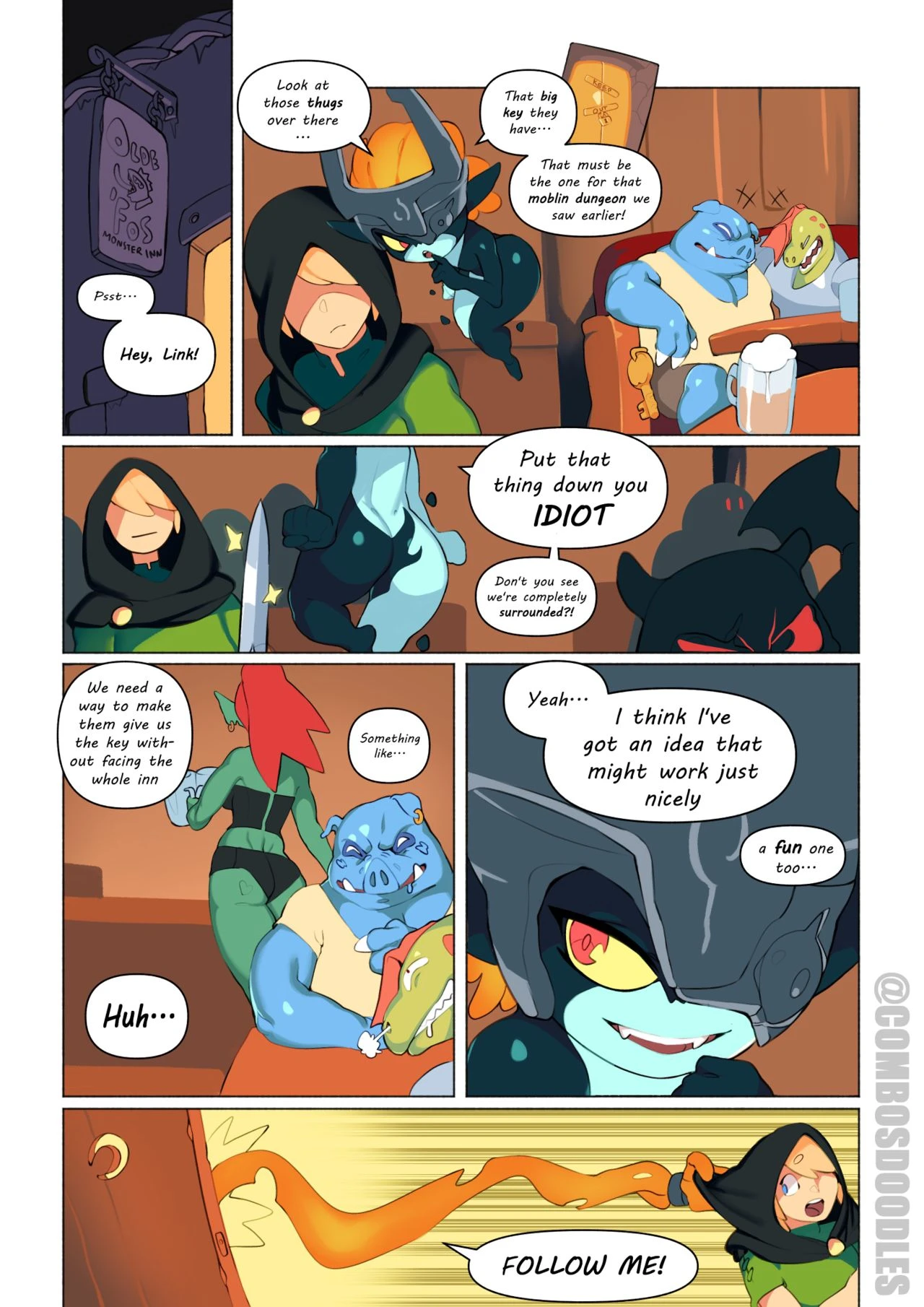 Bosskey porn comic picture 2