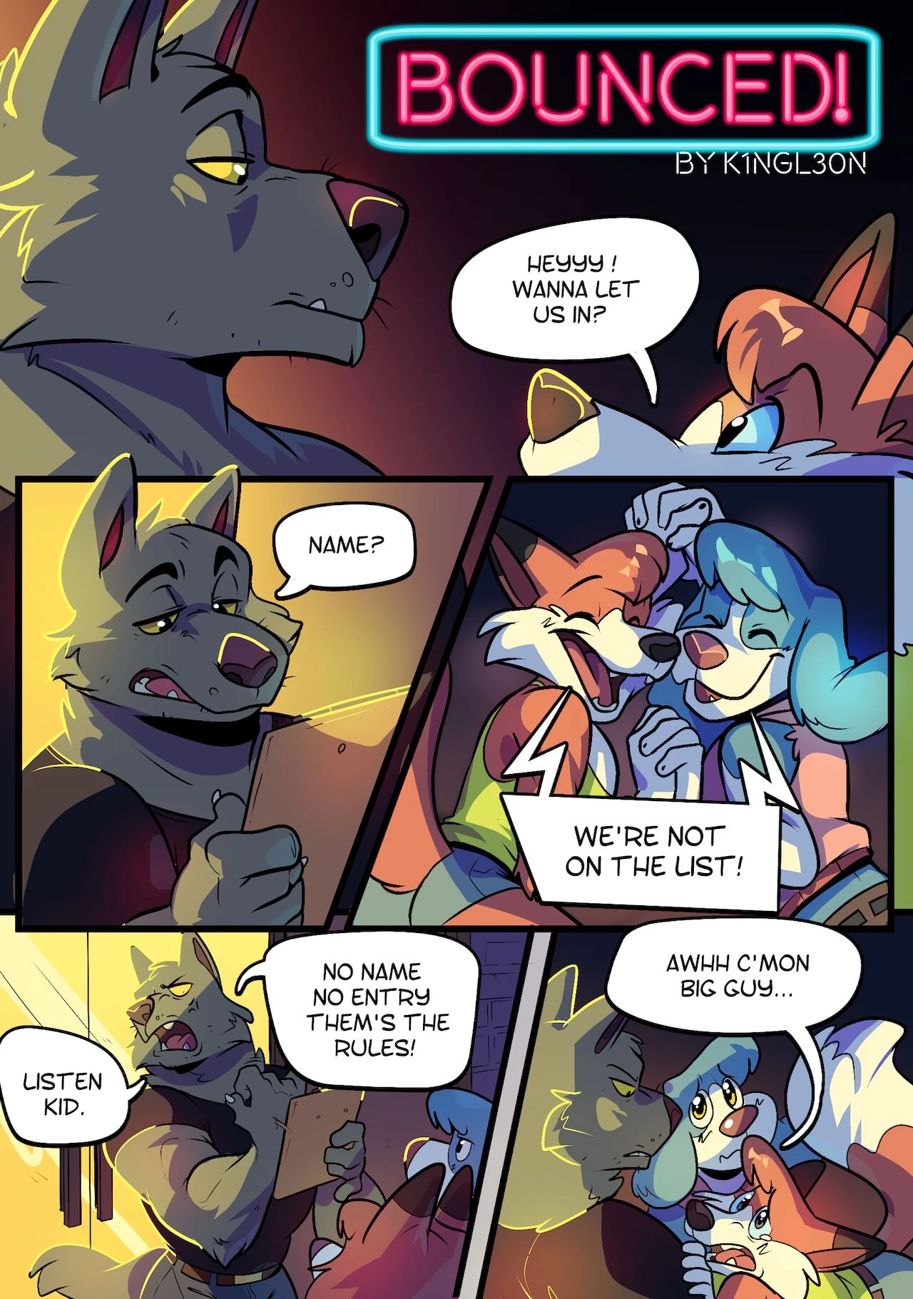 BOUNCED! porn comic picture 1