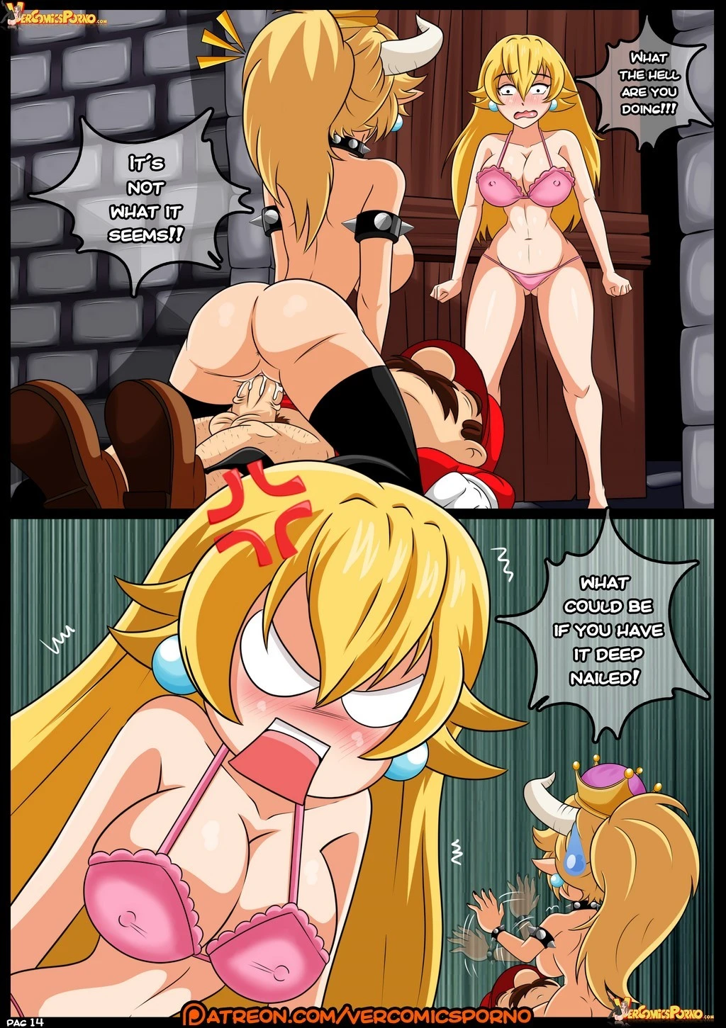 Bowsette: Rescue porn comic picture 15