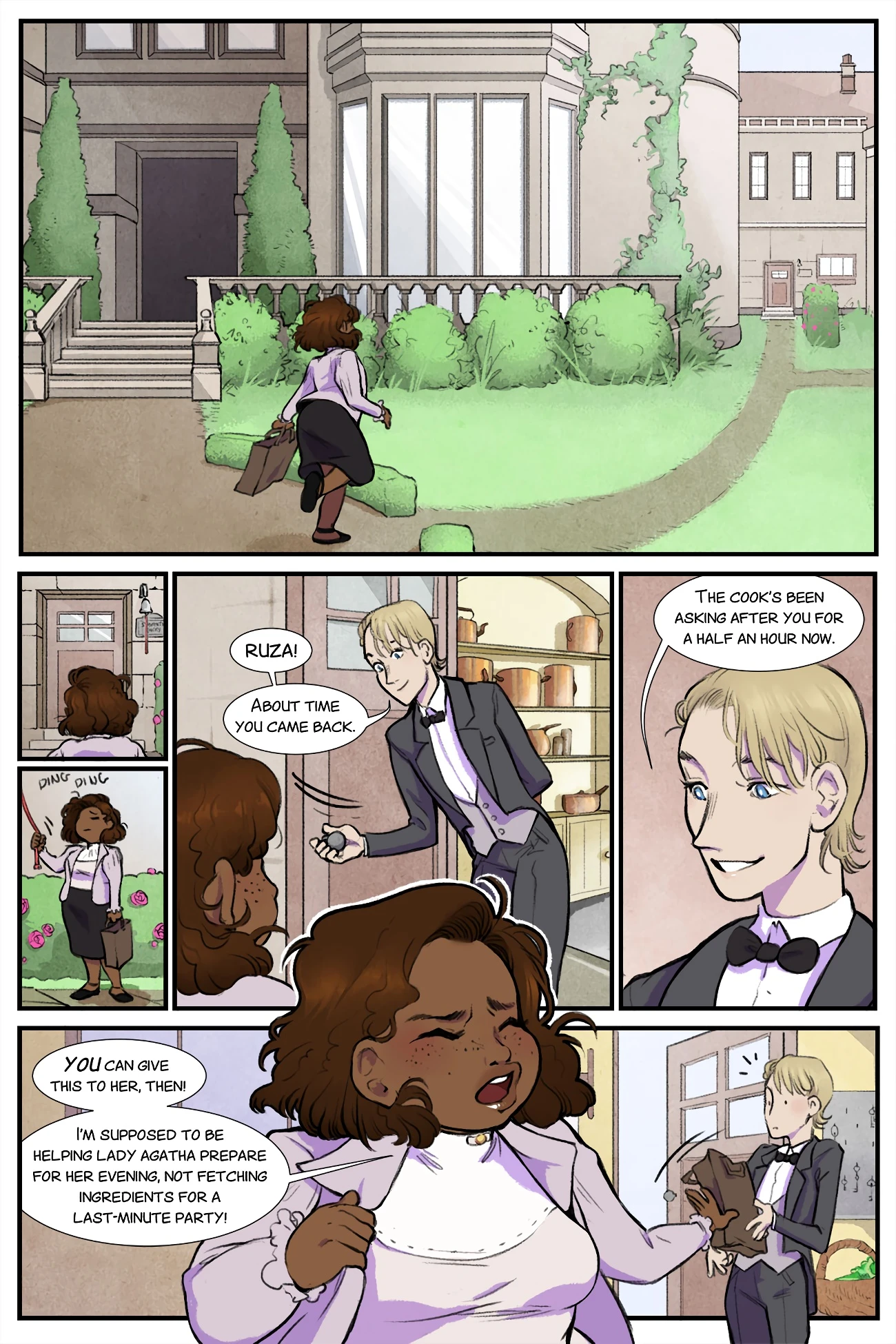 Breaking Etiquette porn comic picture 2