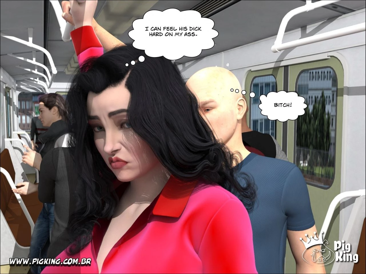 Brigitte - Rush Hour porn comic picture 12