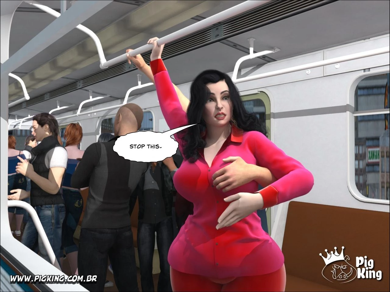 Brigitte - Rush Hour porn comic picture 18