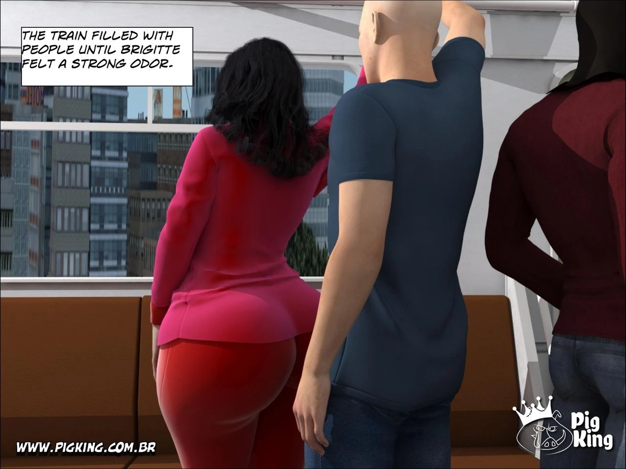 Brigitte - Rush Hour porn comic picture 4