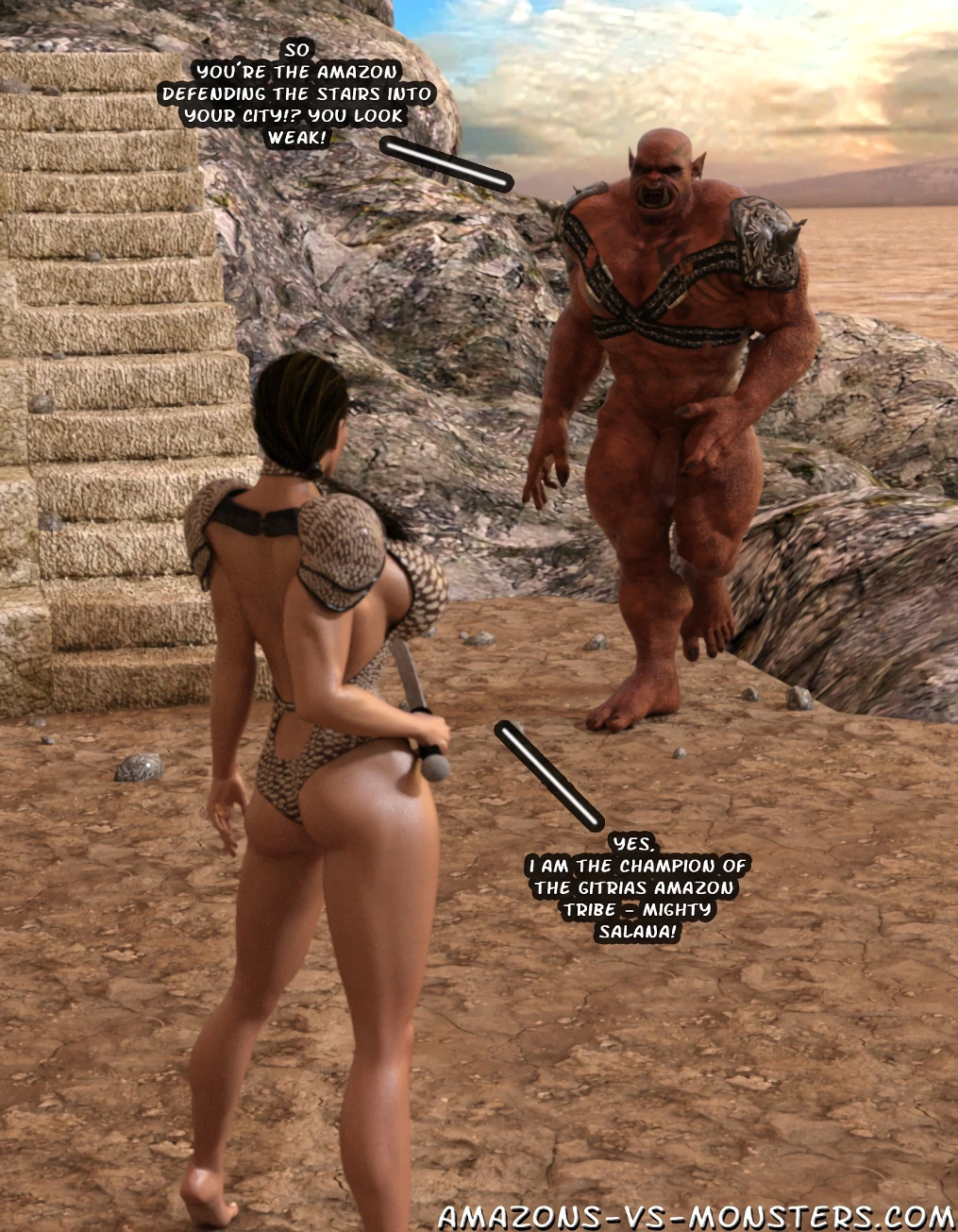 Broken Champion porn comic picture 4