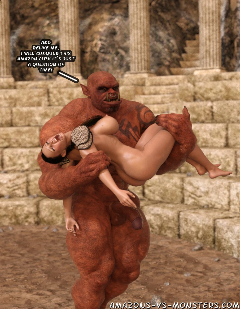 Broken Champion porn comic picture 45