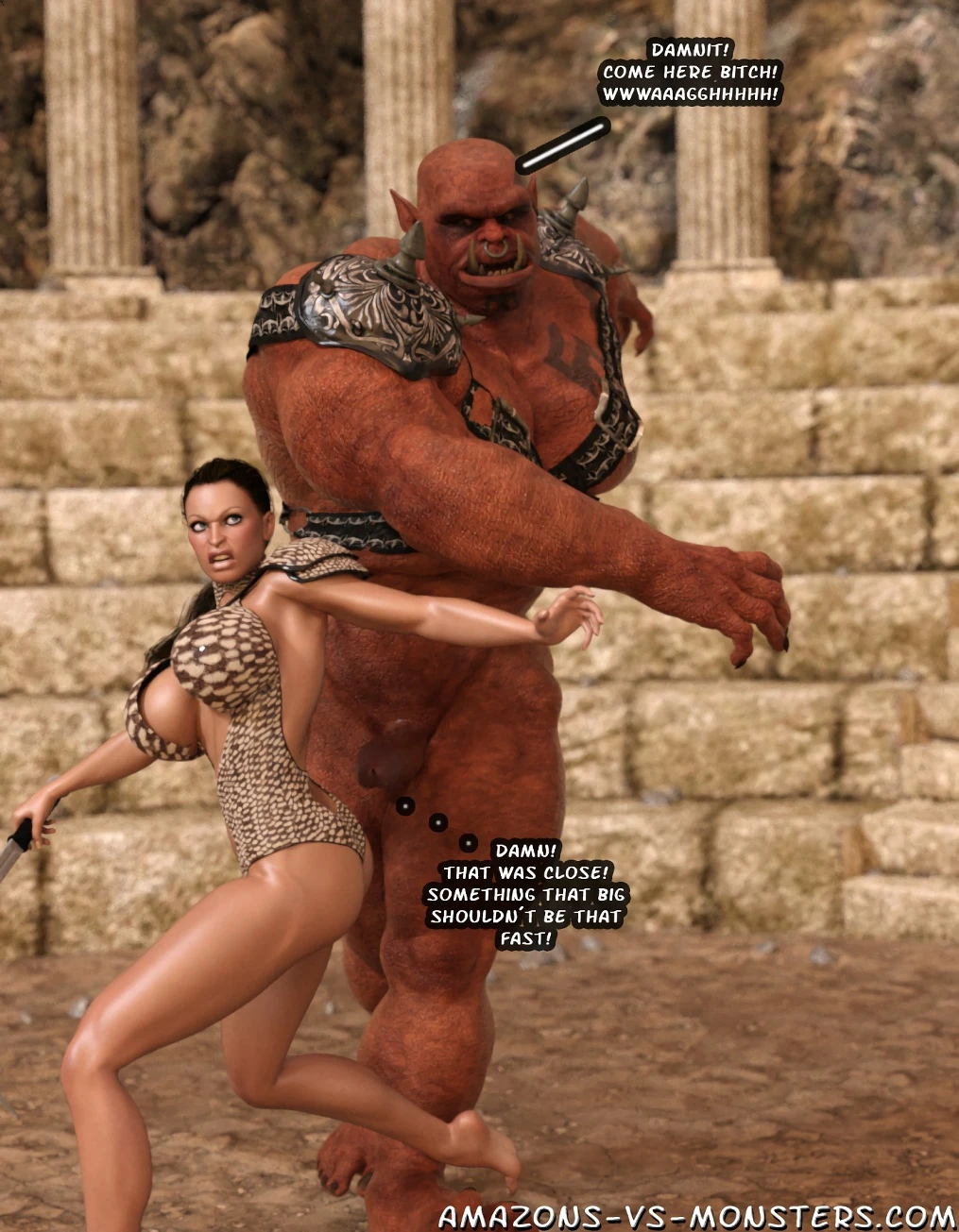 Broken Champion porn comic picture 9