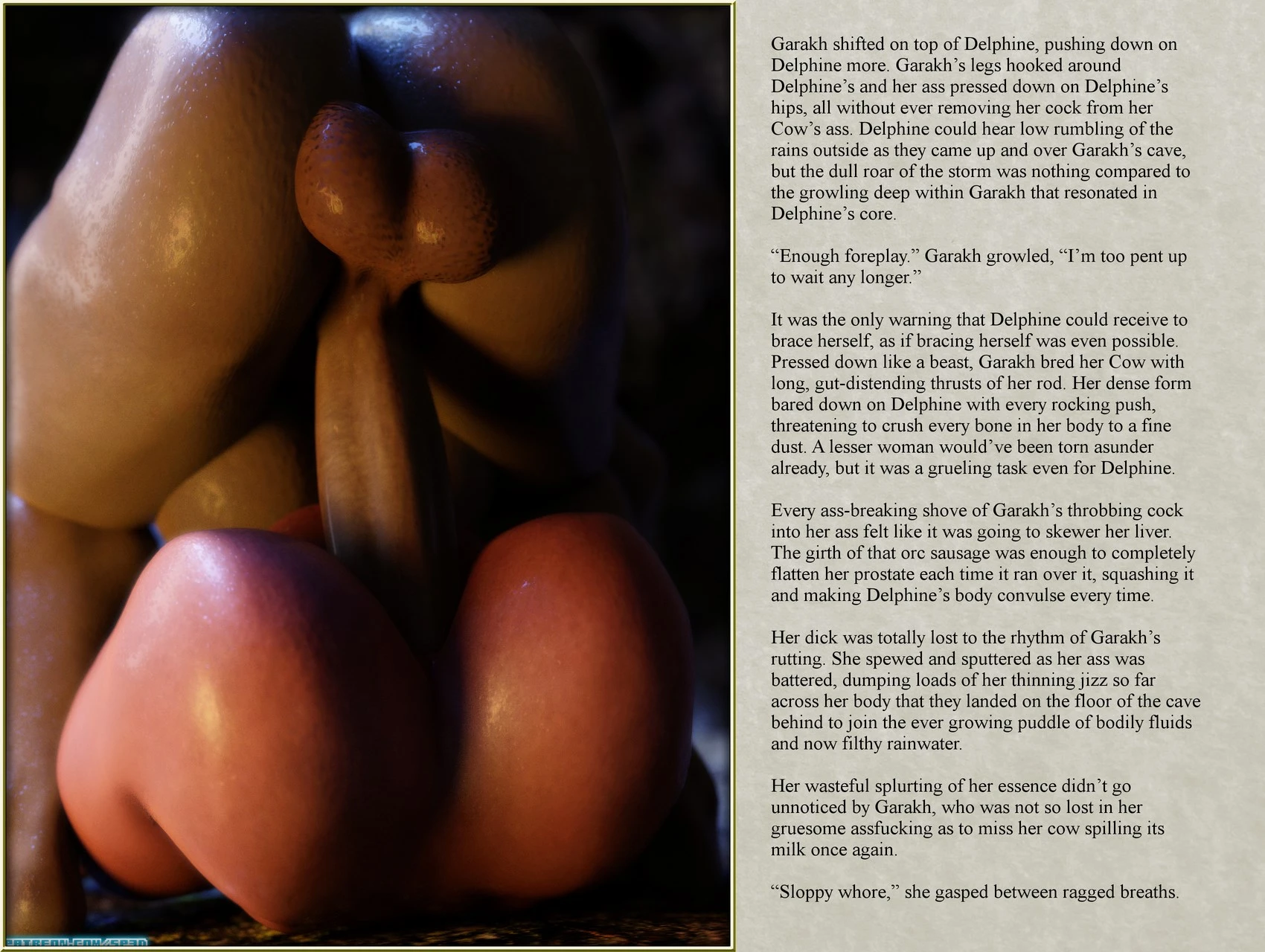 Broken Extended Universe - Heifer for Hire porn comic picture 11