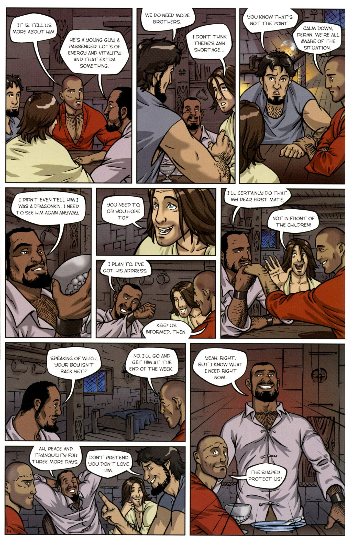 Brother to Dragons porn comic picture 16