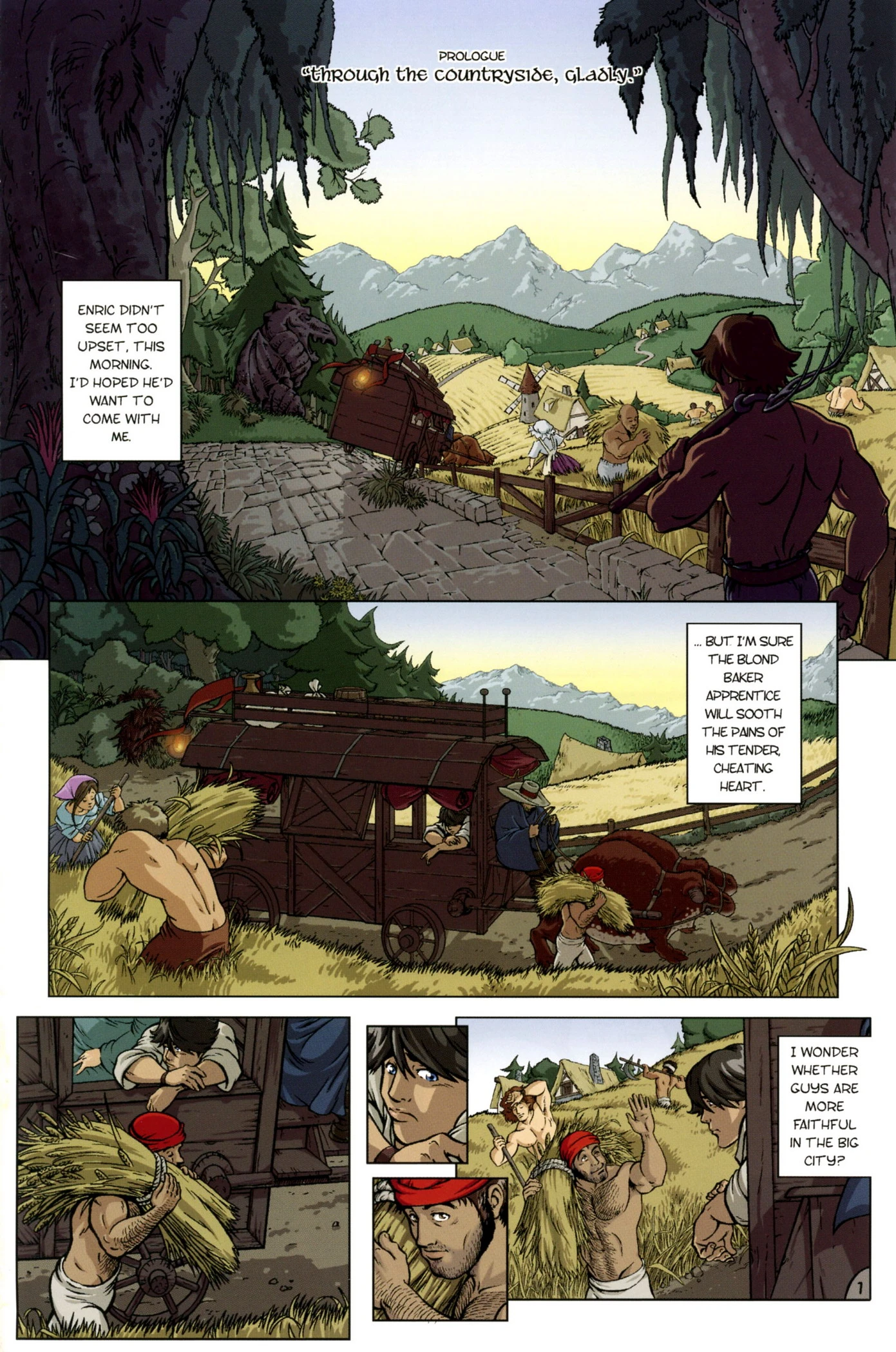 Brother to Dragons porn comic picture 3