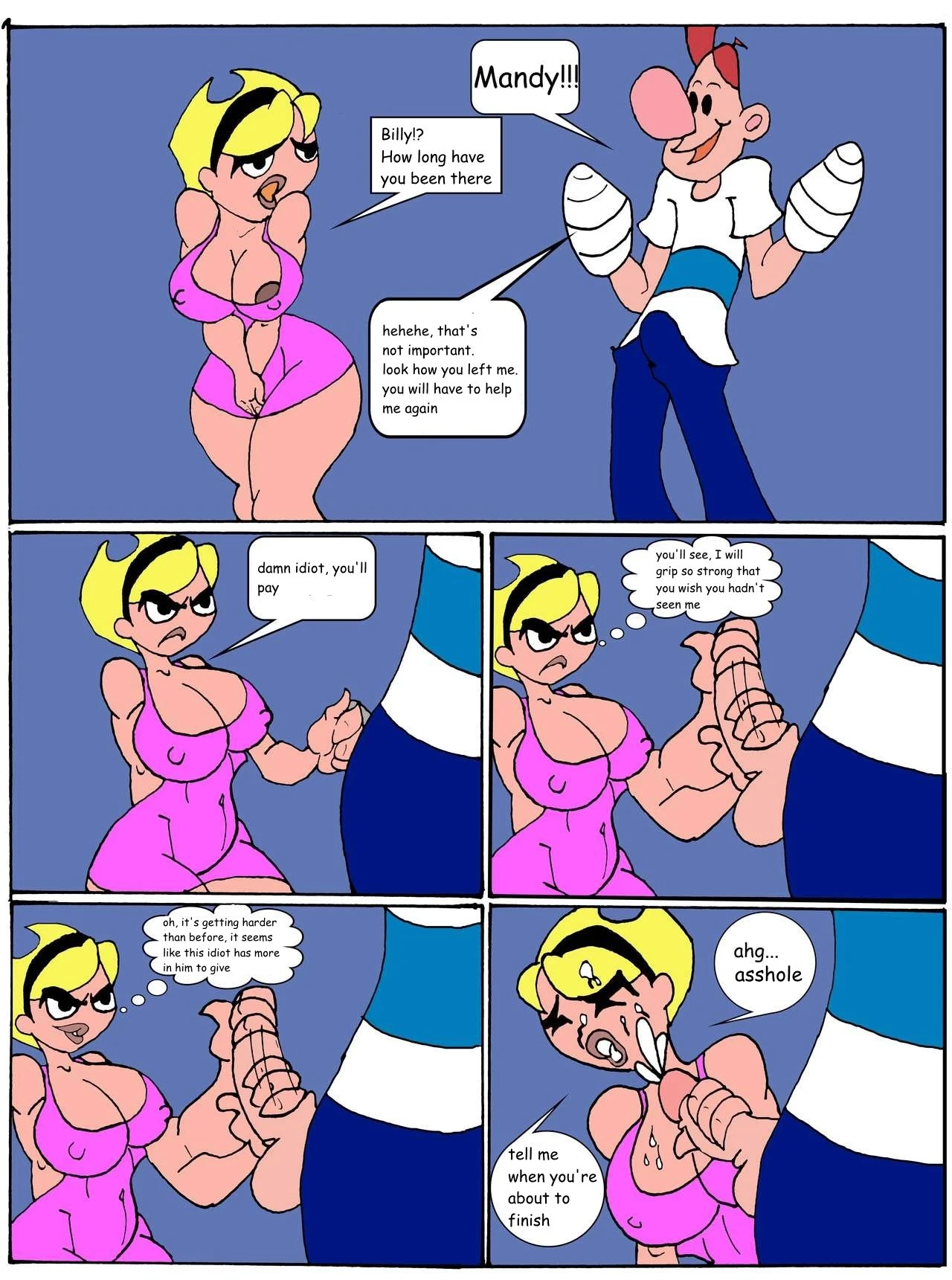 BUENOS DIAS MANDY porn comic picture 5