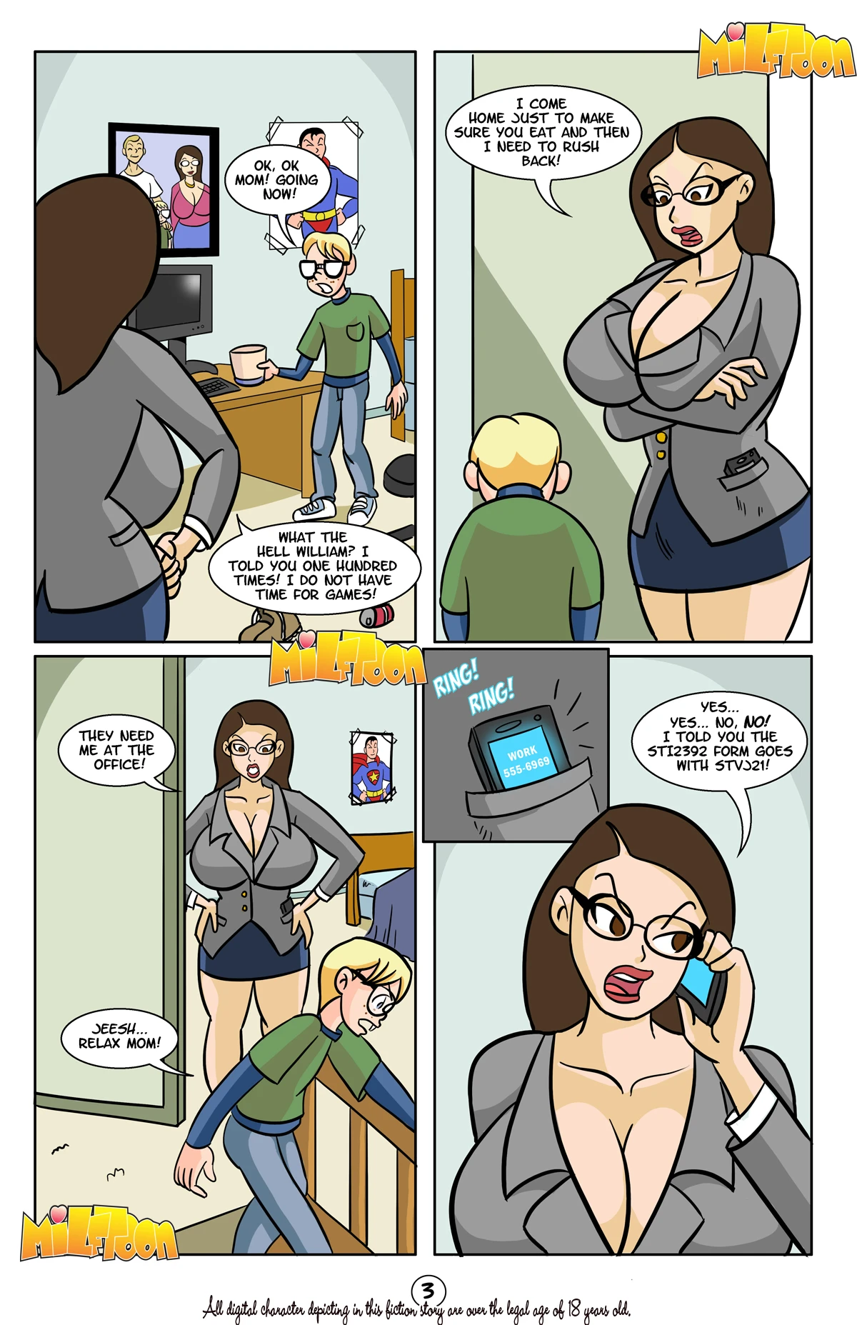 Business Before Pleasure porn comic picture 3