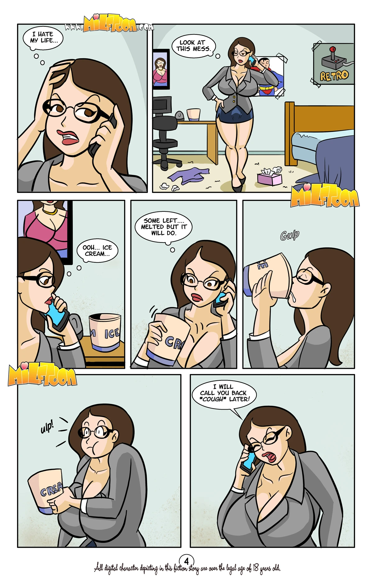 Business Before Pleasure porn comic picture 4