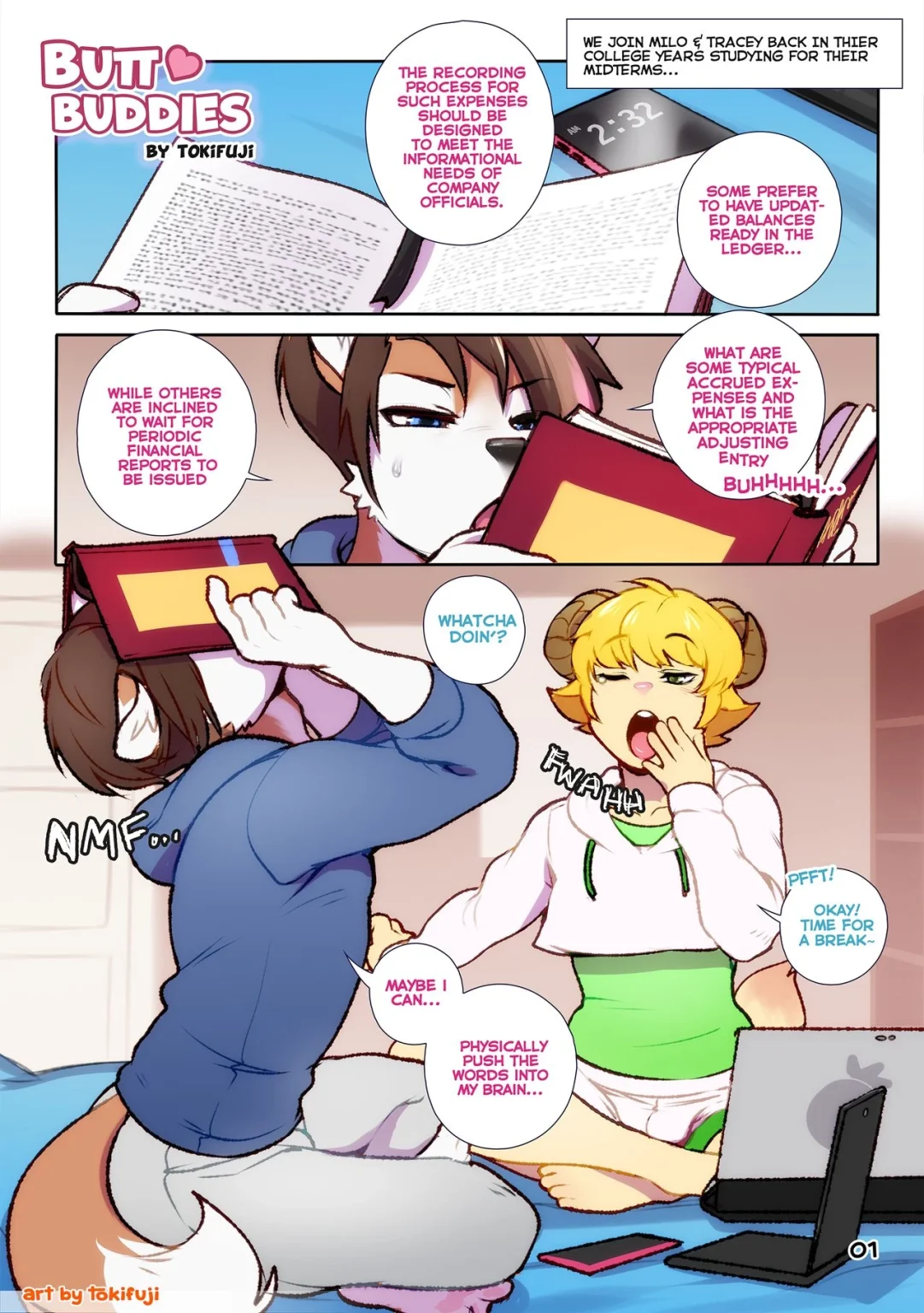 Butt Buddies porn comic picture 1