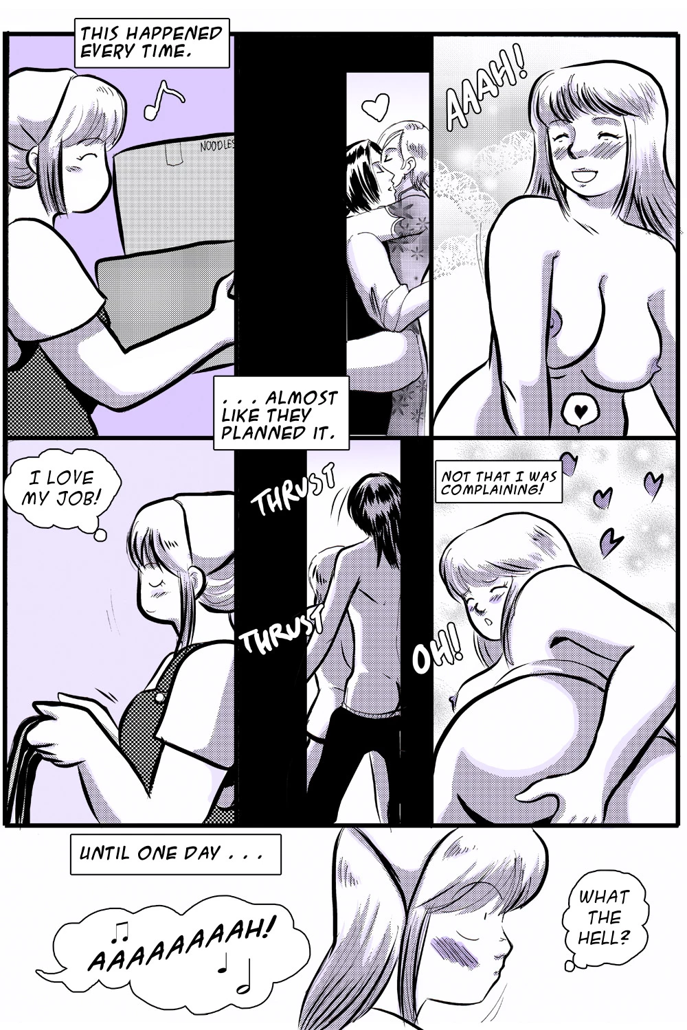 Butterfly Cafe porn comic picture 19