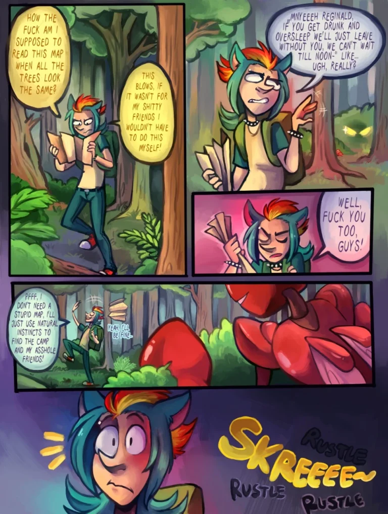 ButtScrambled porn comic picture 1