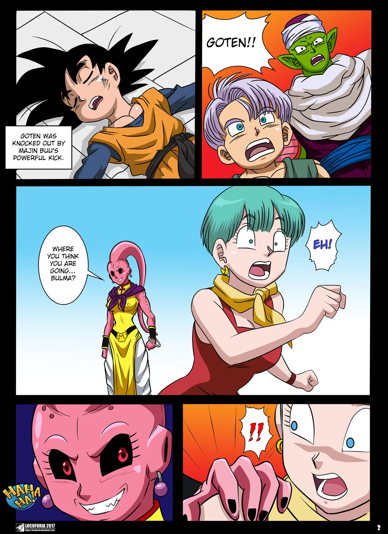 Buu's Bodies 2 porn comic picture 4