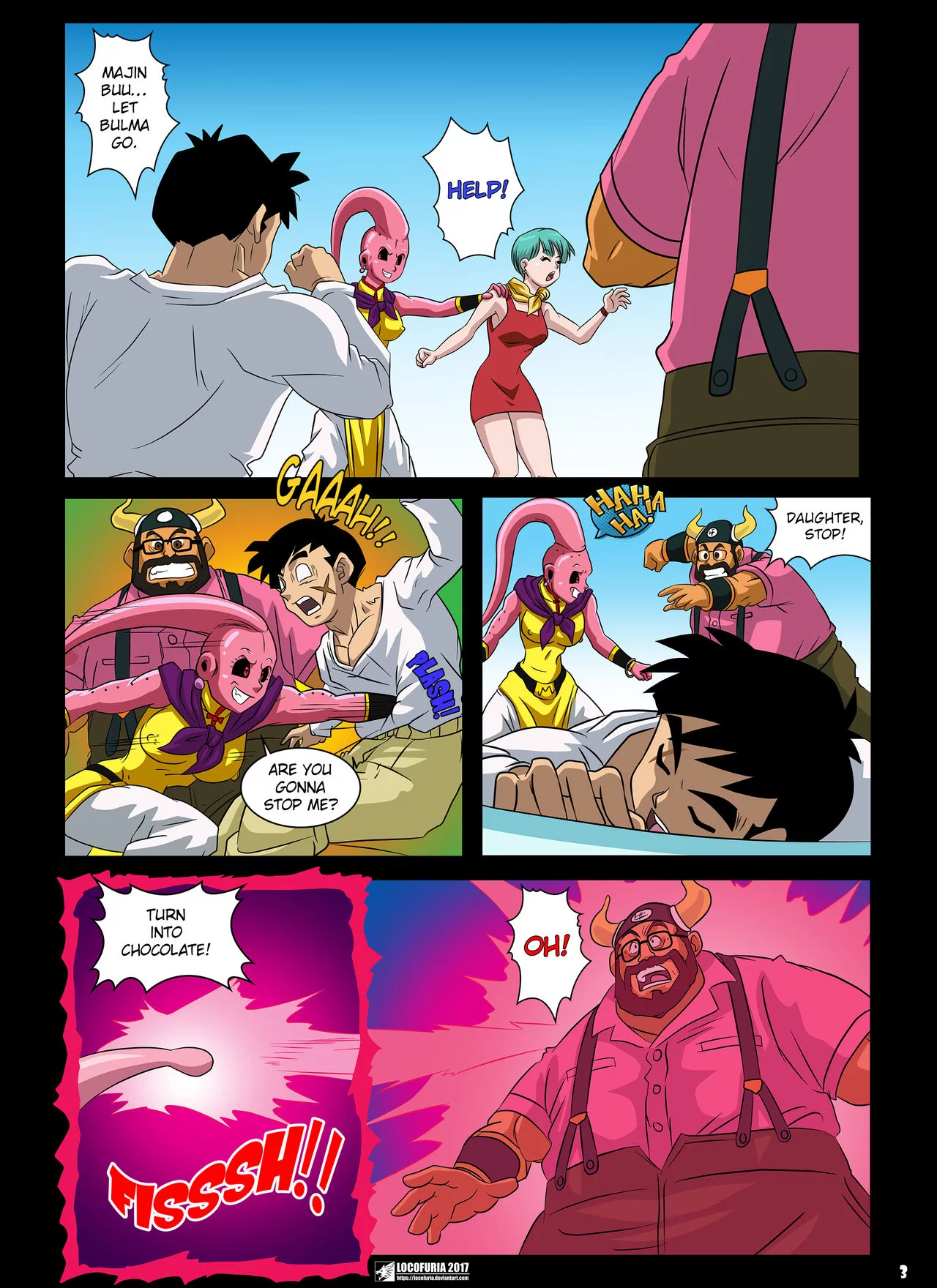 Buu's Bodies 2 porn comic picture 5