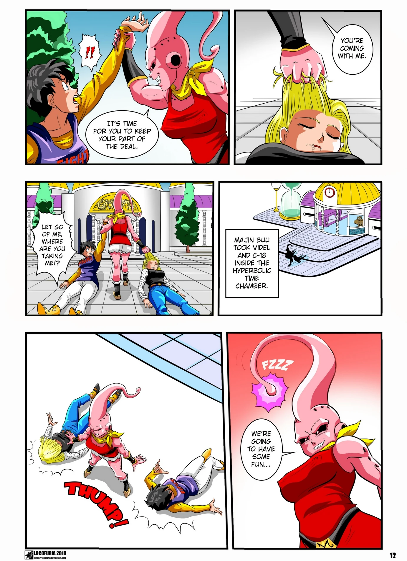 Buu's Bodies 3 porn comic picture 14