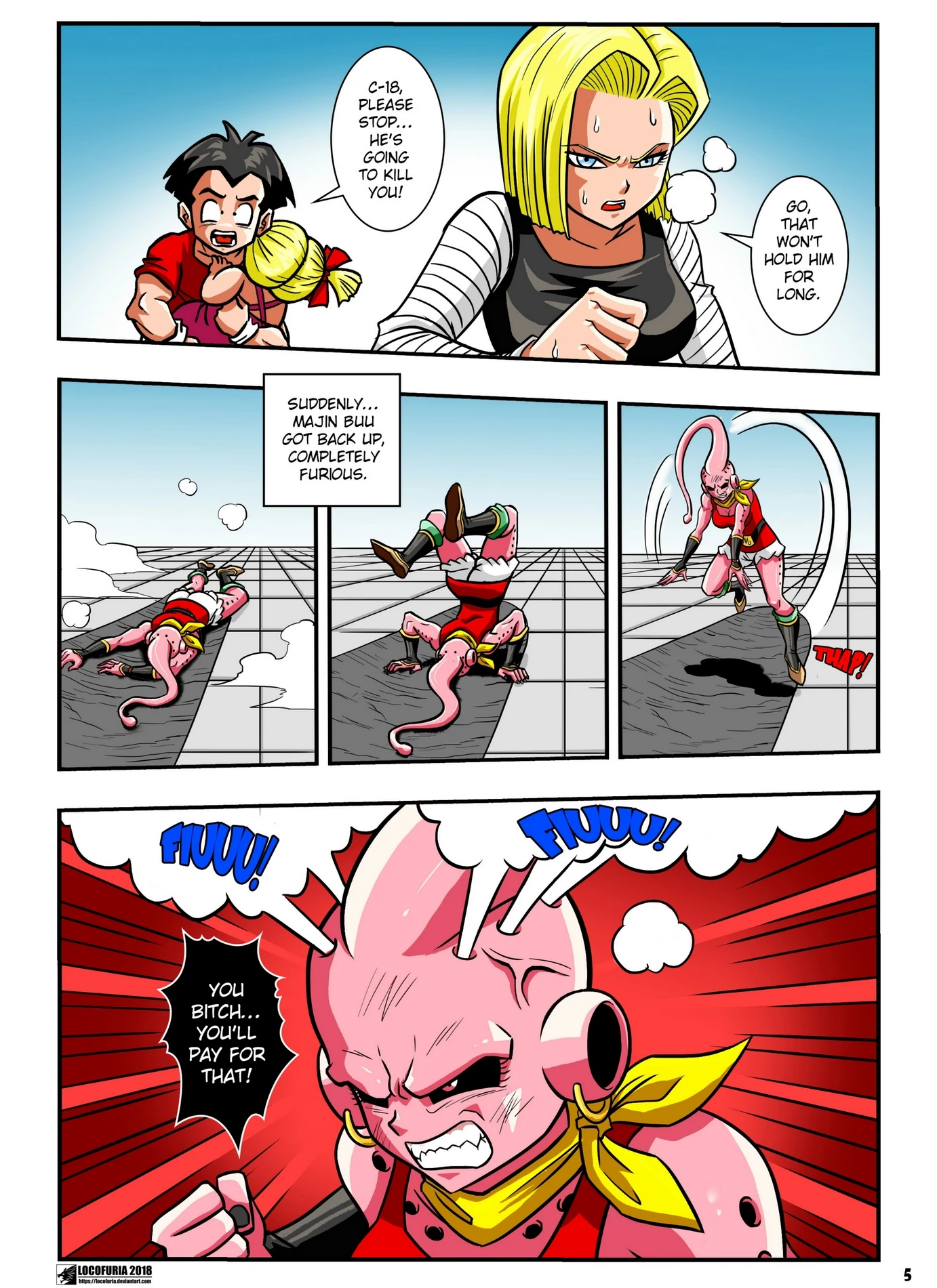 Buu's Bodies 3 porn comic picture 7