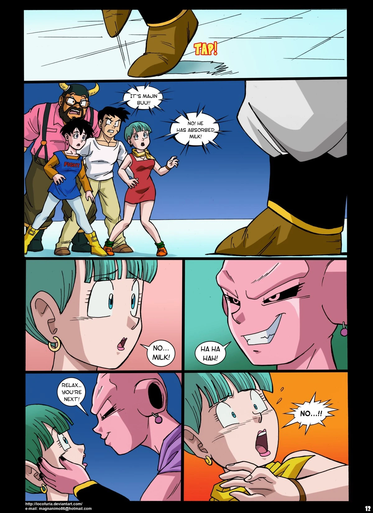 Buu's Bodies porn comic picture 13