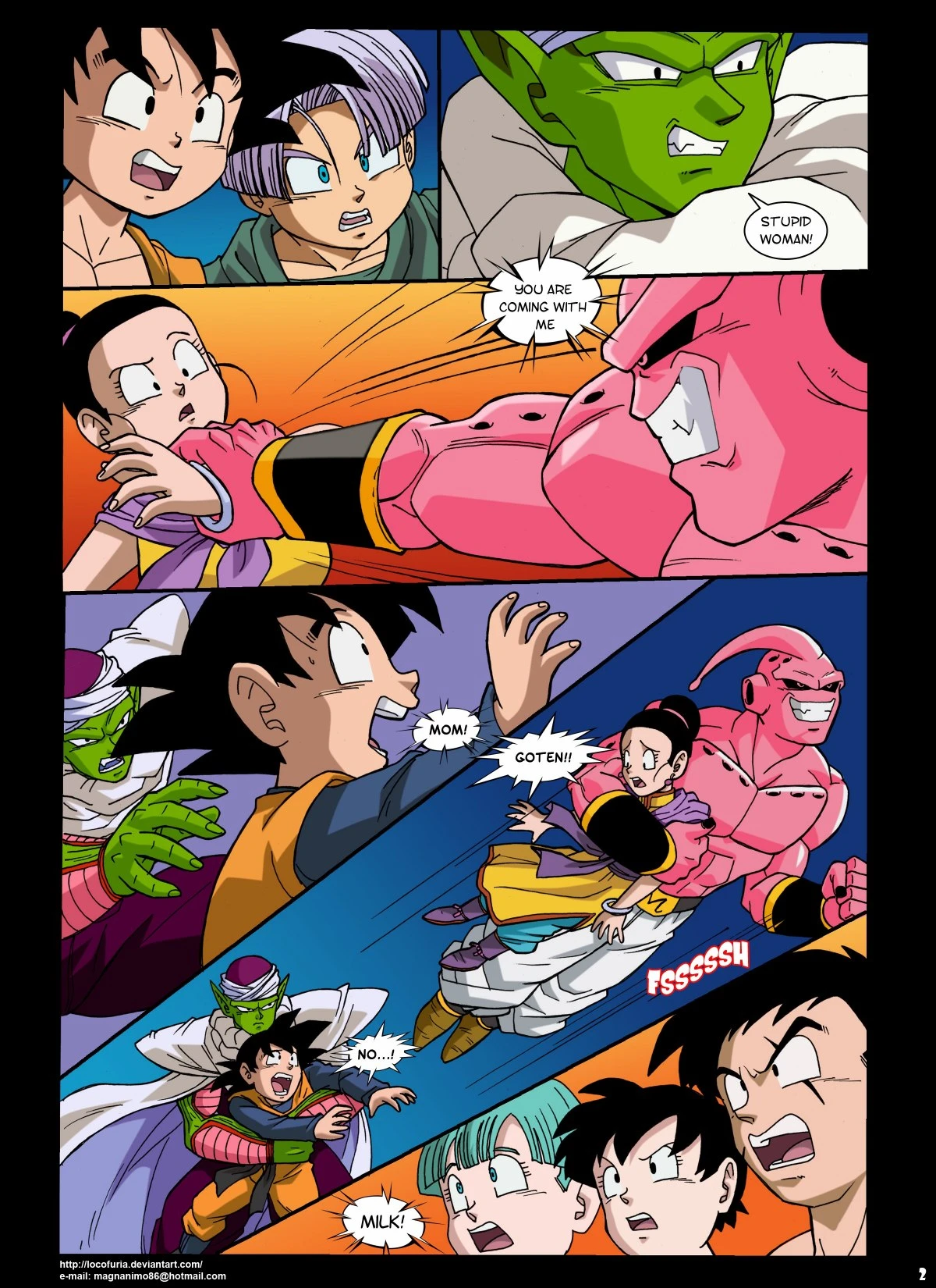 Buu's Bodies porn comic picture 3