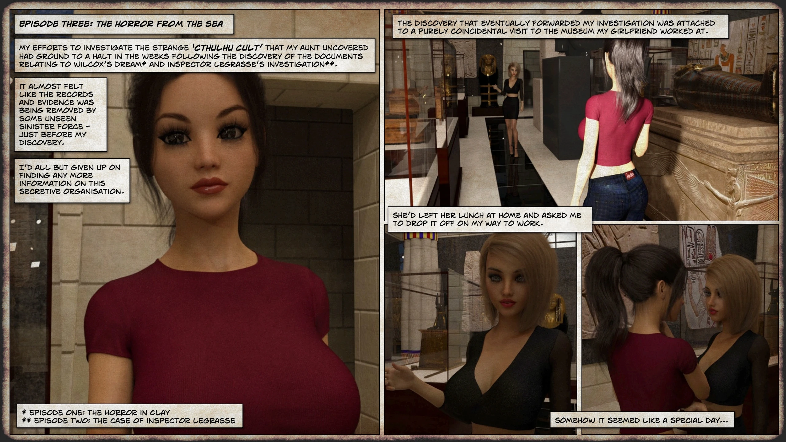 Call of Cthulhu - Book 3 porn comic picture 2