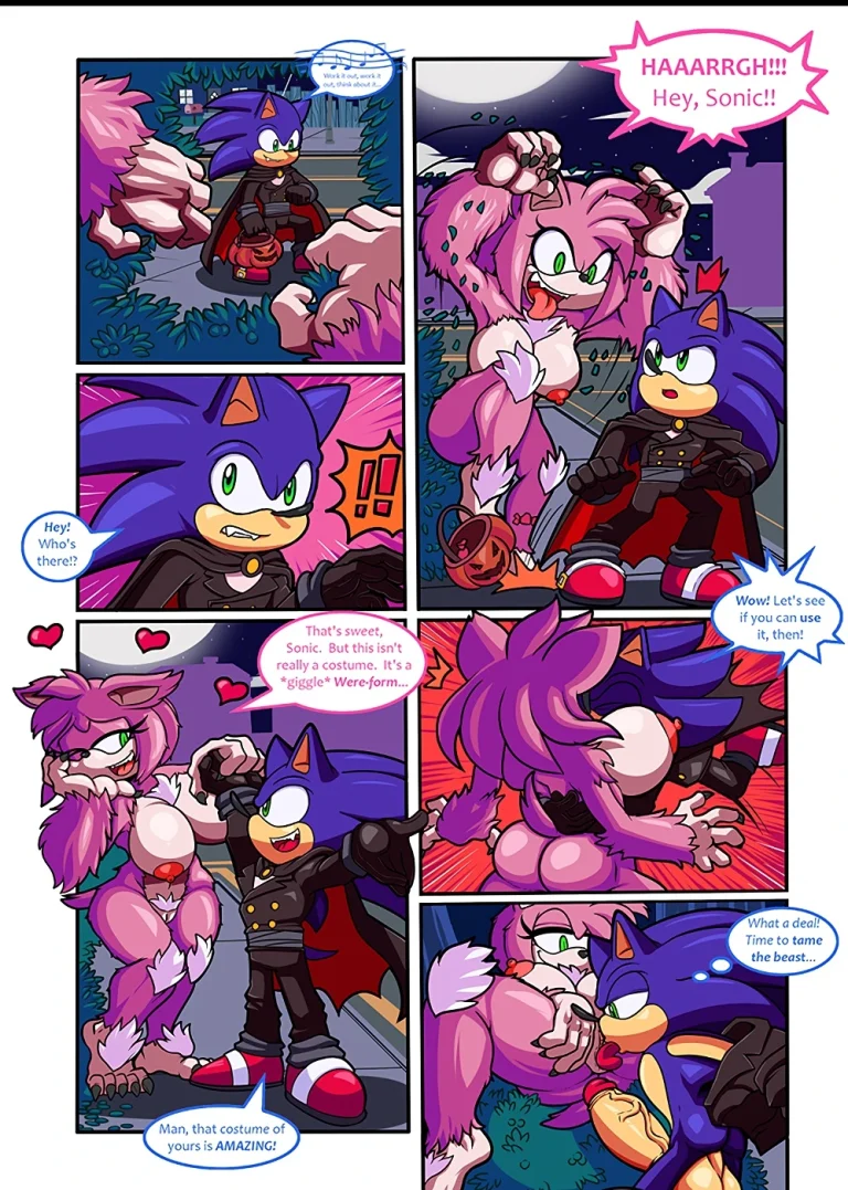 Calloween - Night of the Were-girls porn comic picture 2