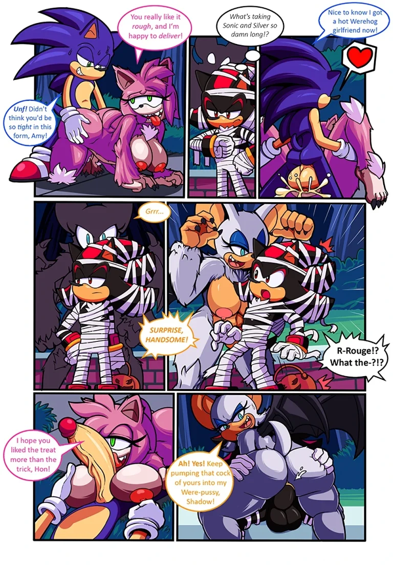Calloween - Night of the Were-girls porn comic picture 3