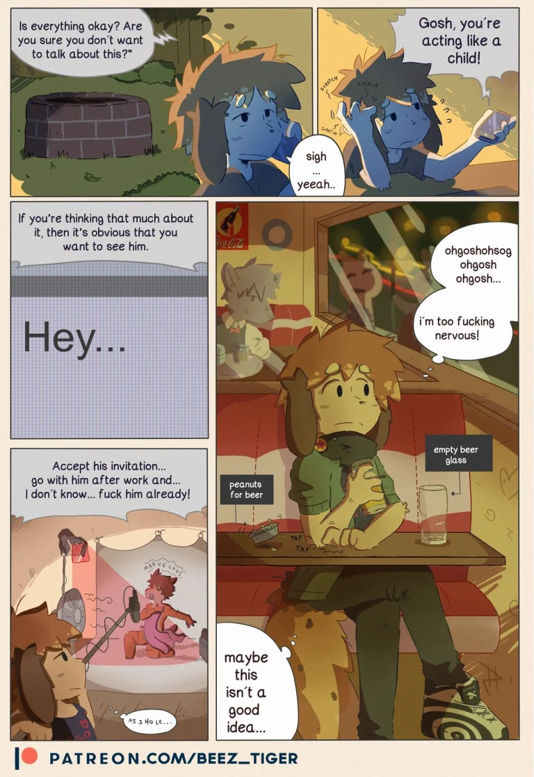 Cam Friends porn comic picture 14