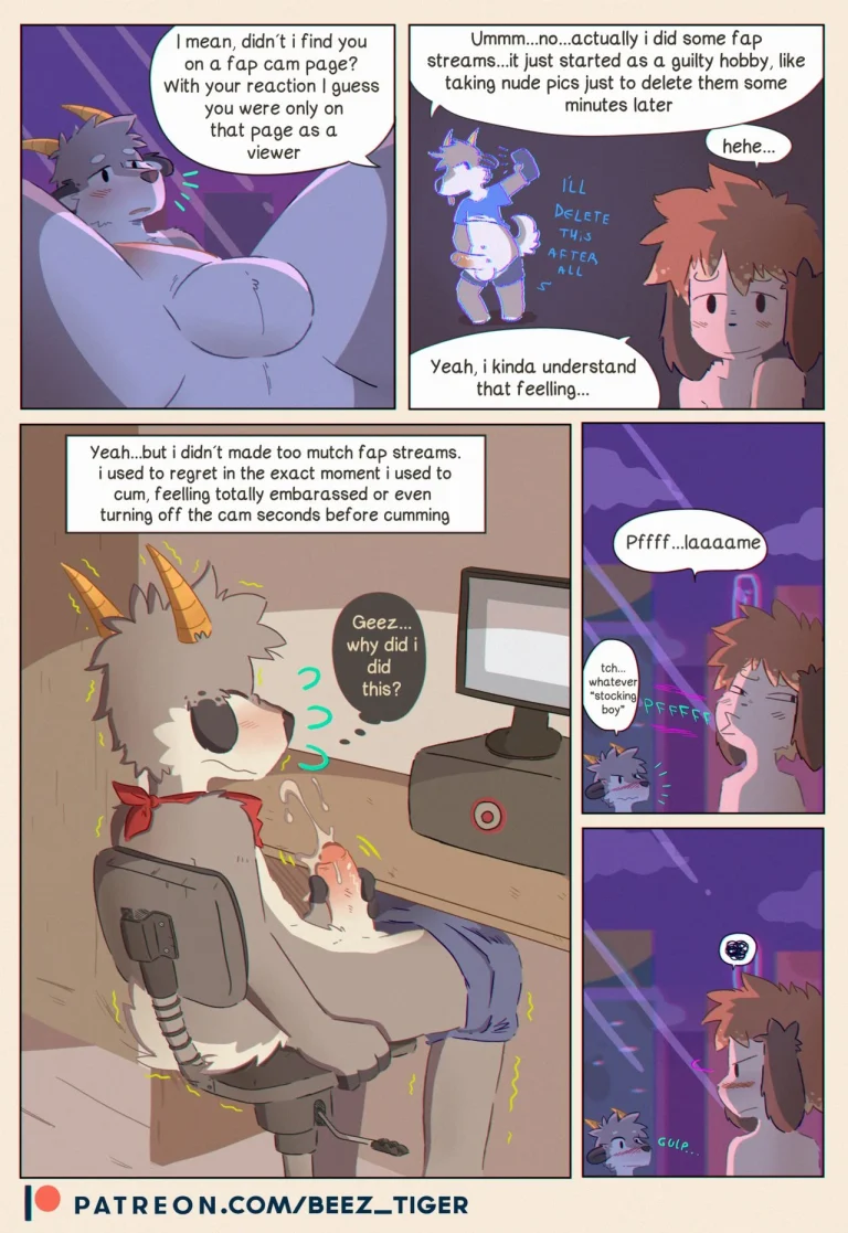 Cam Friends porn comic picture 29