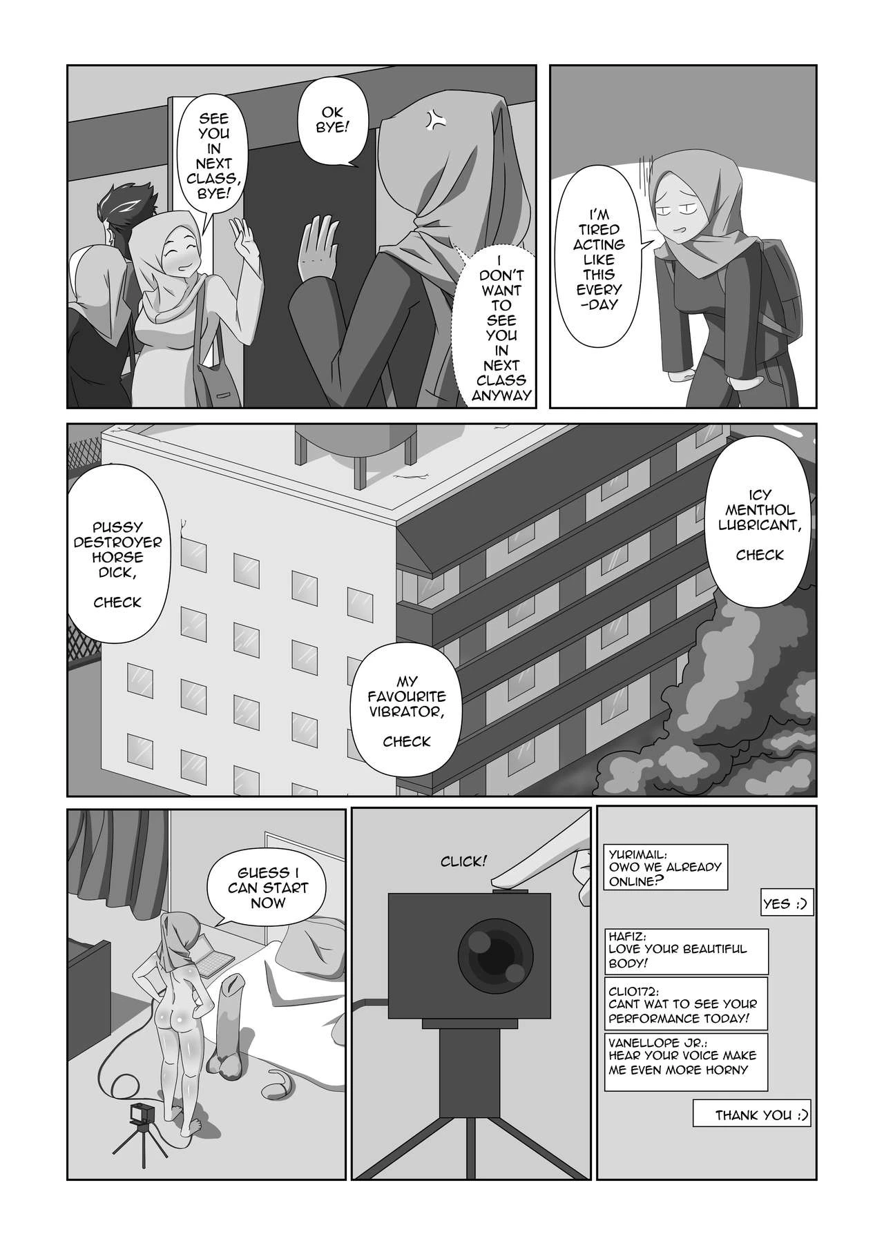 Camgirl Mia porn comic picture 7