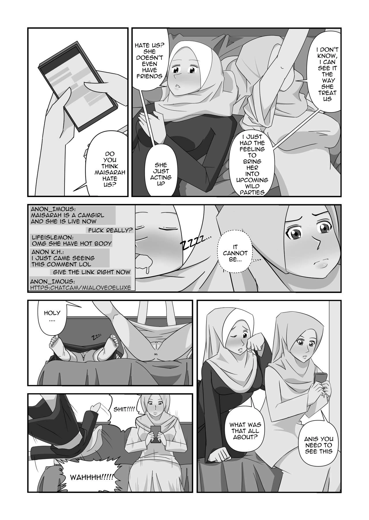 Camgirl Mia porn comic picture 9