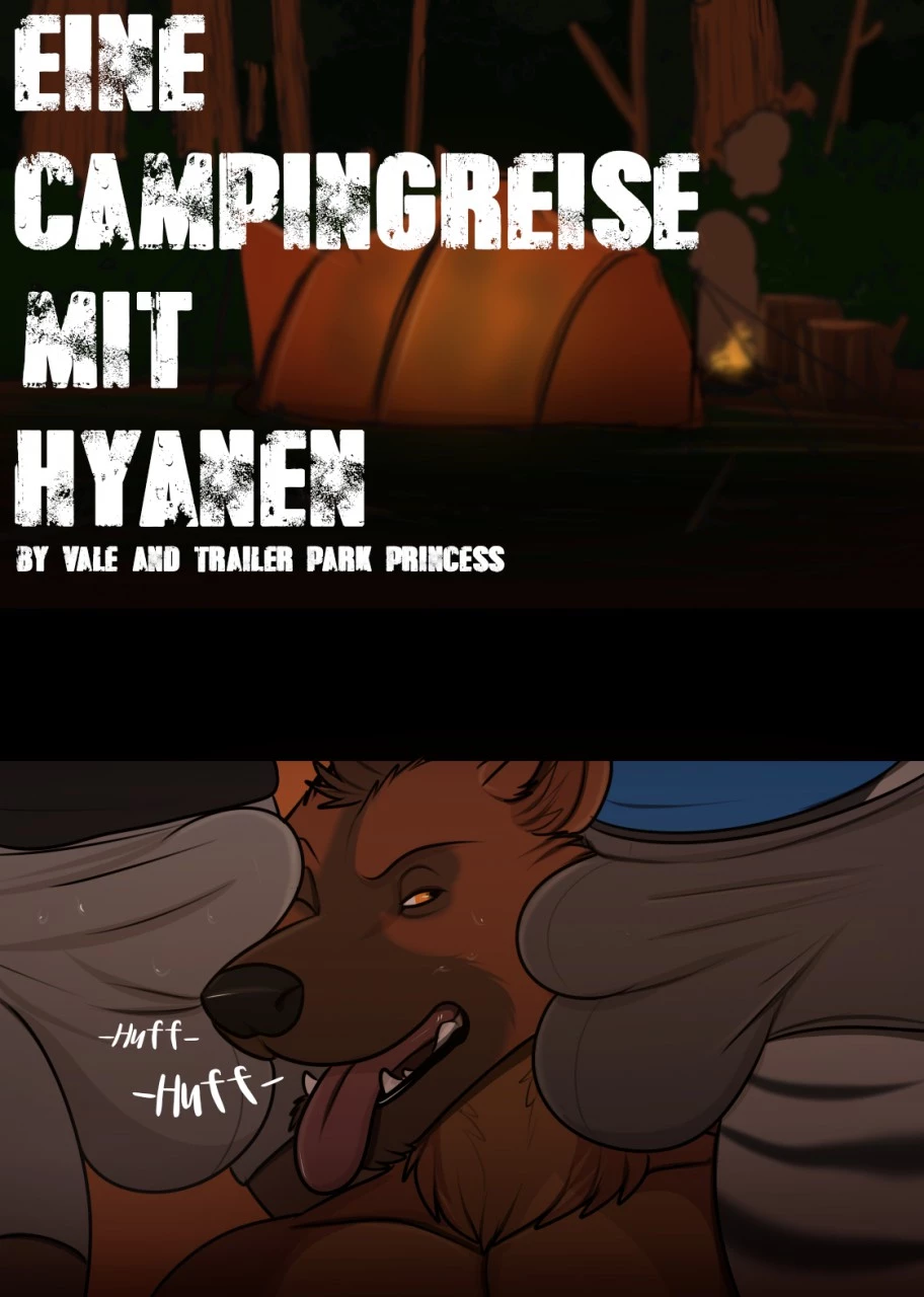 Camping Trip With Hyenas porn comic picture 1