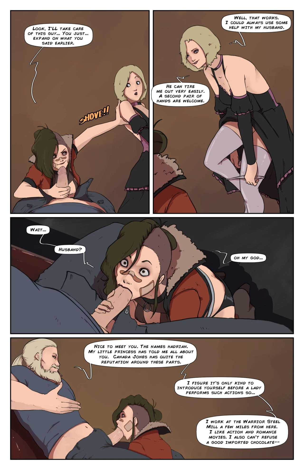 Canada Jones 3 porn comic picture 12