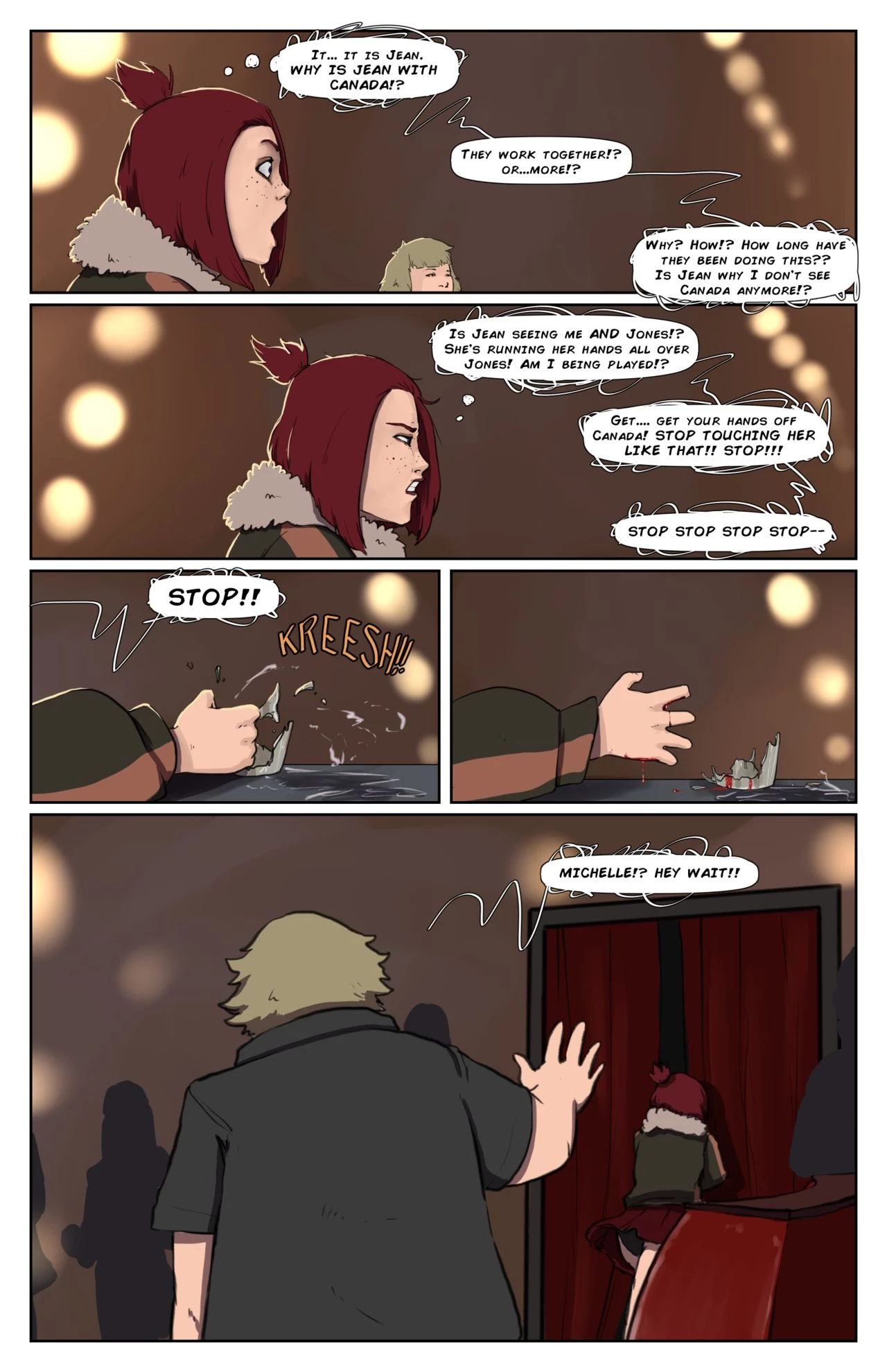 Canada Jones 3 porn comic picture 26