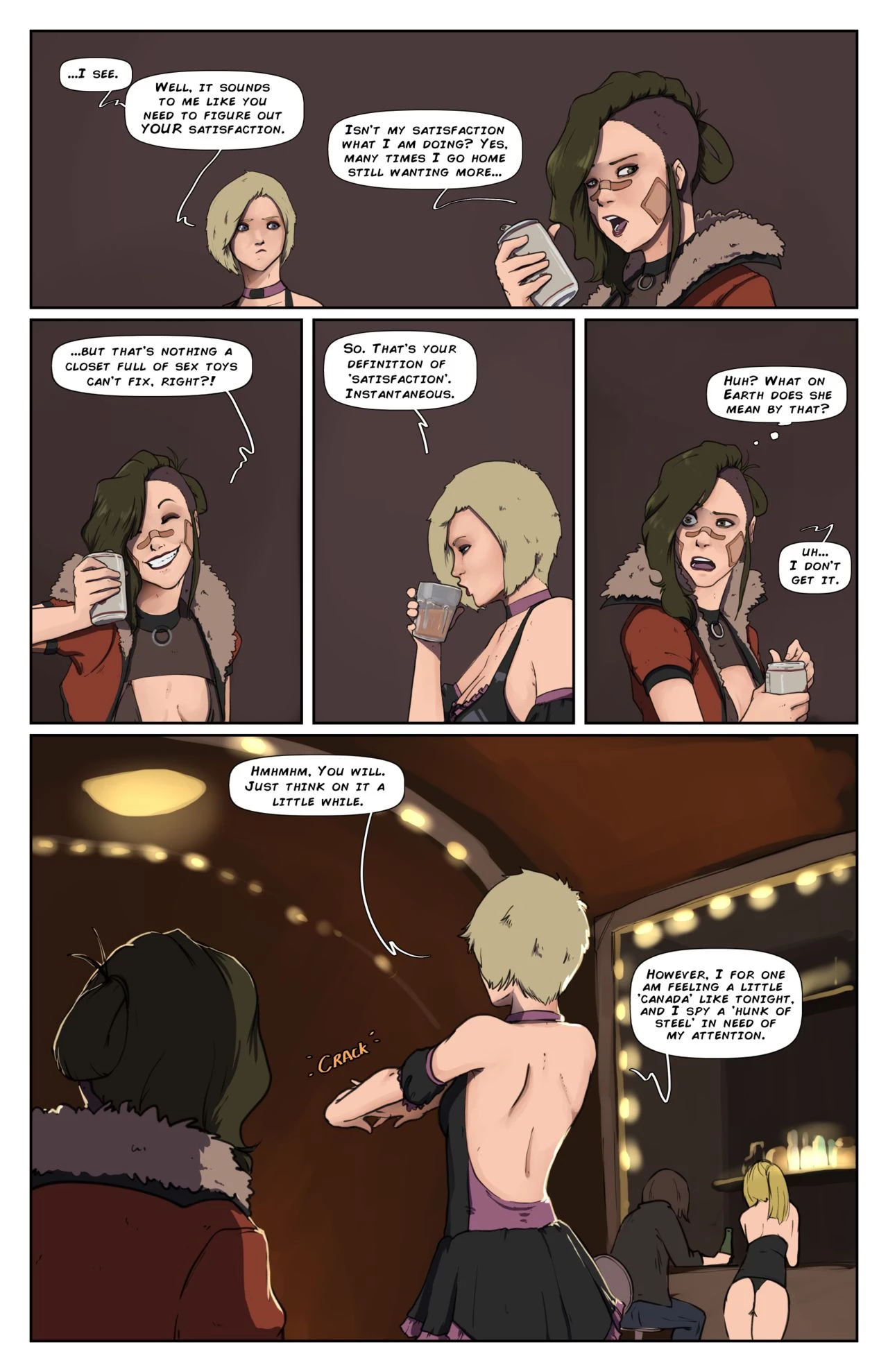 Canada Jones 3 porn comic picture 9