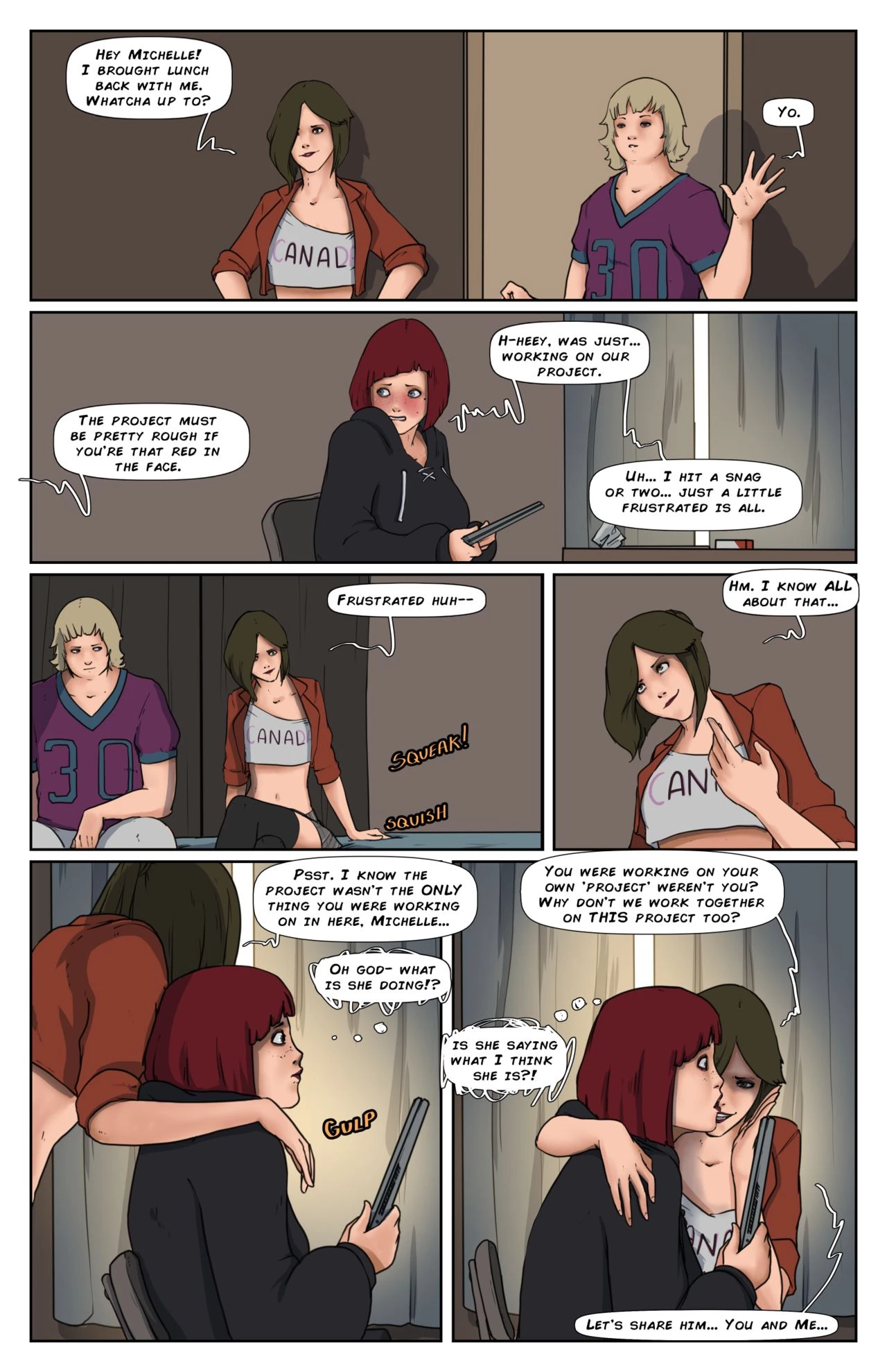 Canada Jones. Prequel porn comic picture 14