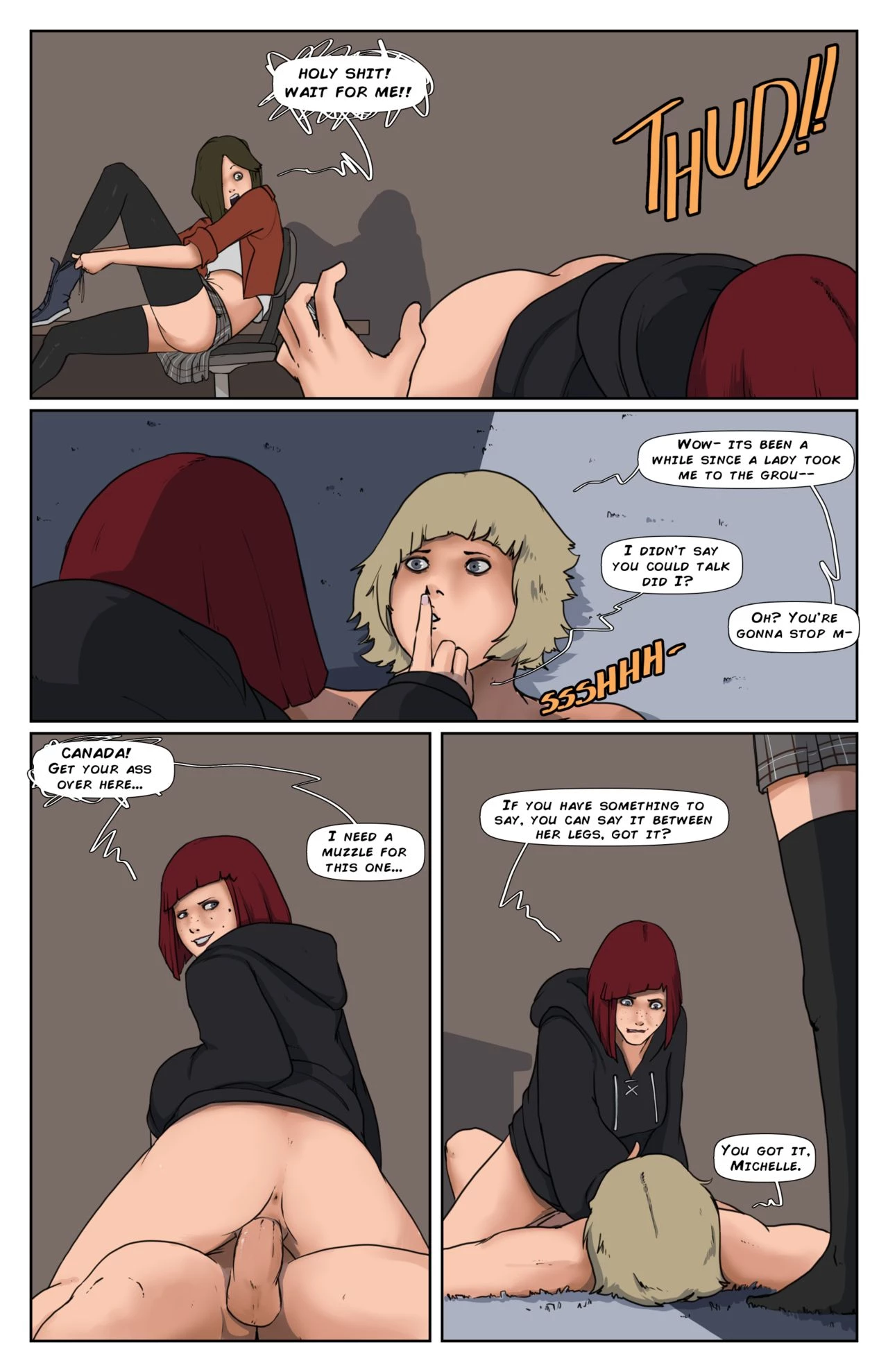 Canada Jones. Prequel porn comic picture 19